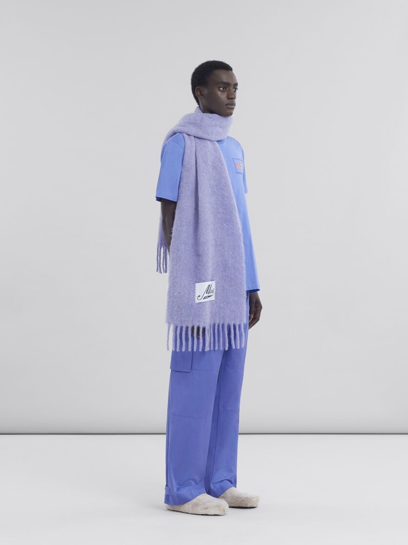 Marni o1f1d3z0326 Crew Neck T-Shirt in Blue Size US XL / EU 56 / 4 - 5 Thumbnail