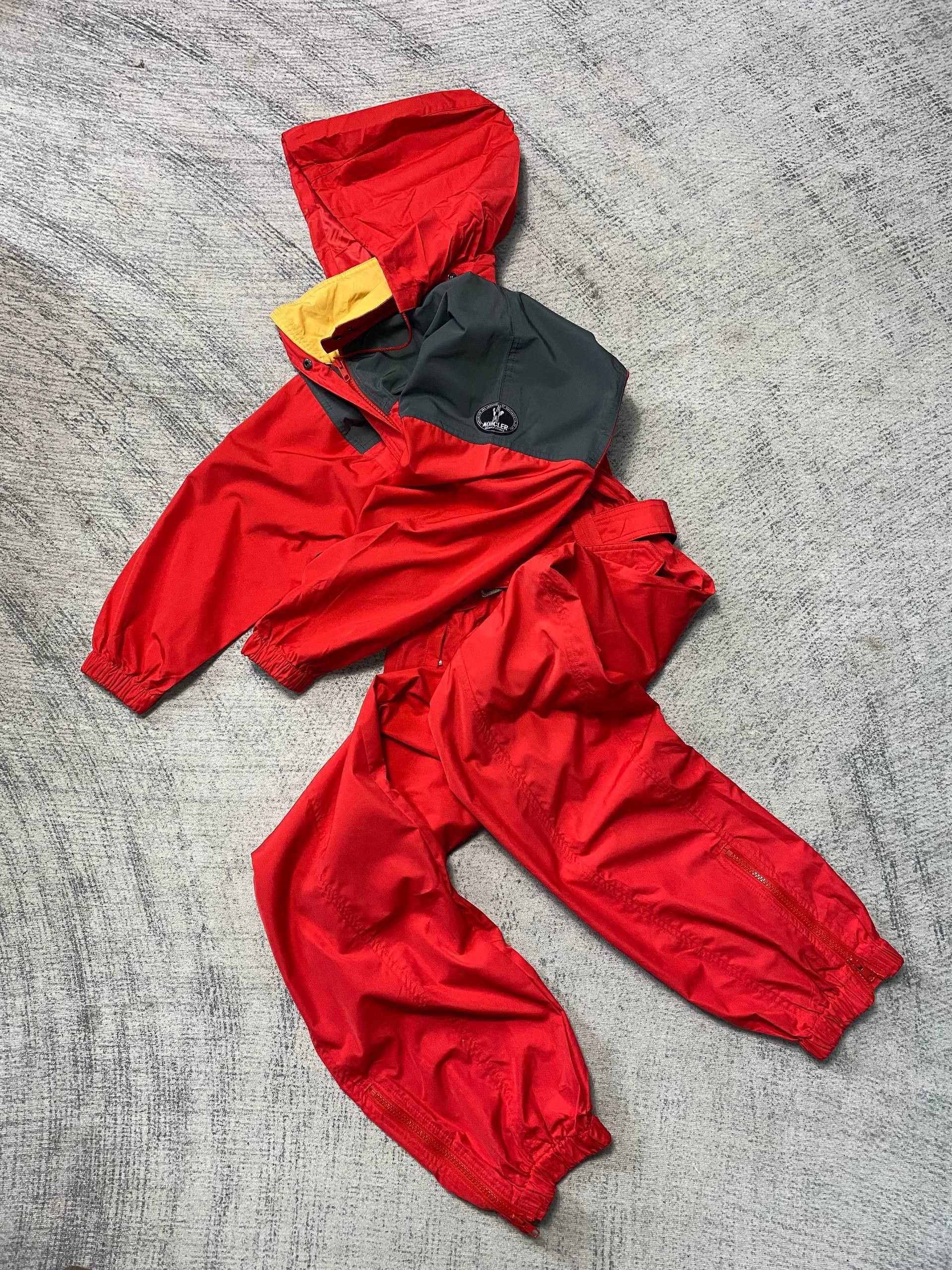 Vintage Moncler Grenoble Ski-wear Jumpsuit