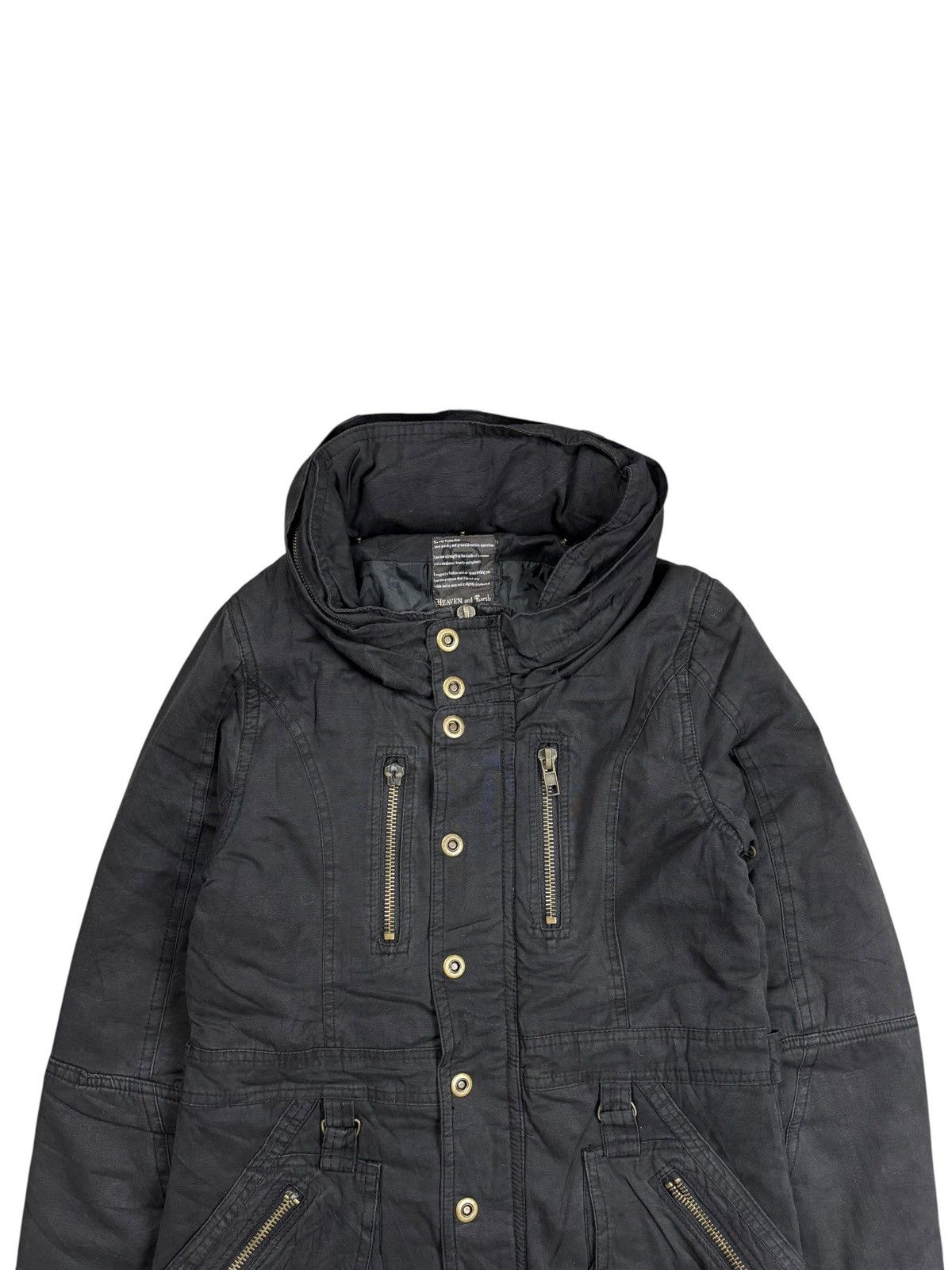 GOA 2000s Heaven And Earth - Apocalypse Style Long Bono Jacket Size US M / EU 48-50 / 2 - 6 Thumbnail