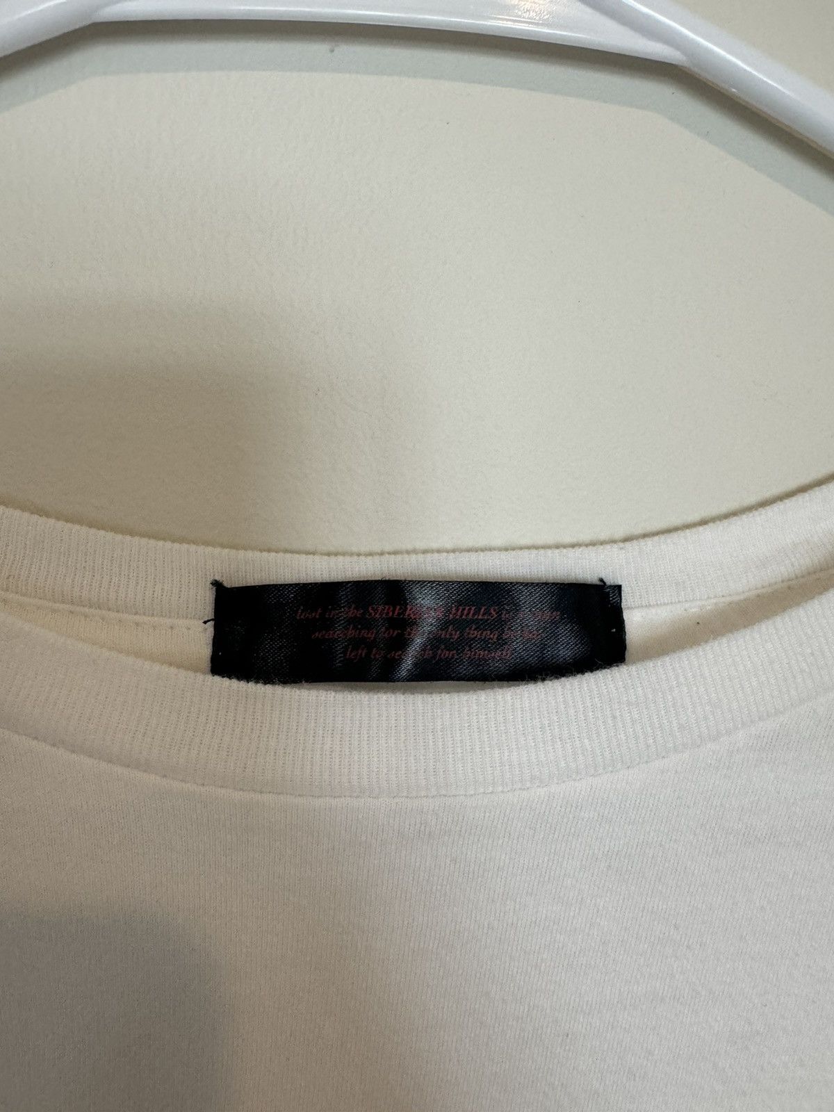Siberia Hills Classic Black Logo White Longsleeve Size US XL / EU 56 / 4 - 4 Thumbnail