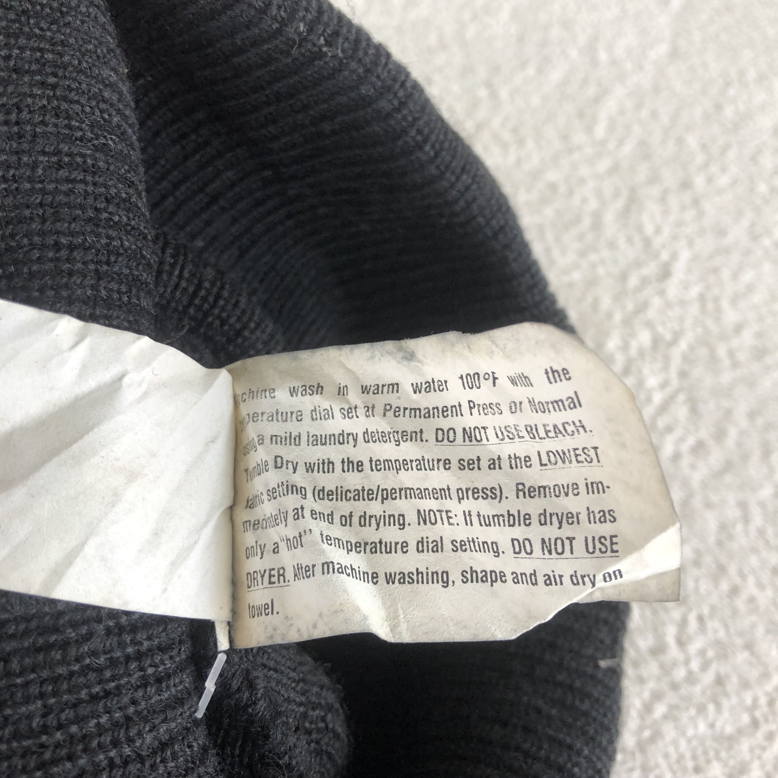 Japanese Brand Vintage 90s Bancroft Beanie Knit Ski Snow Caps Hats Size ONE SIZE - 6 Thumbnail