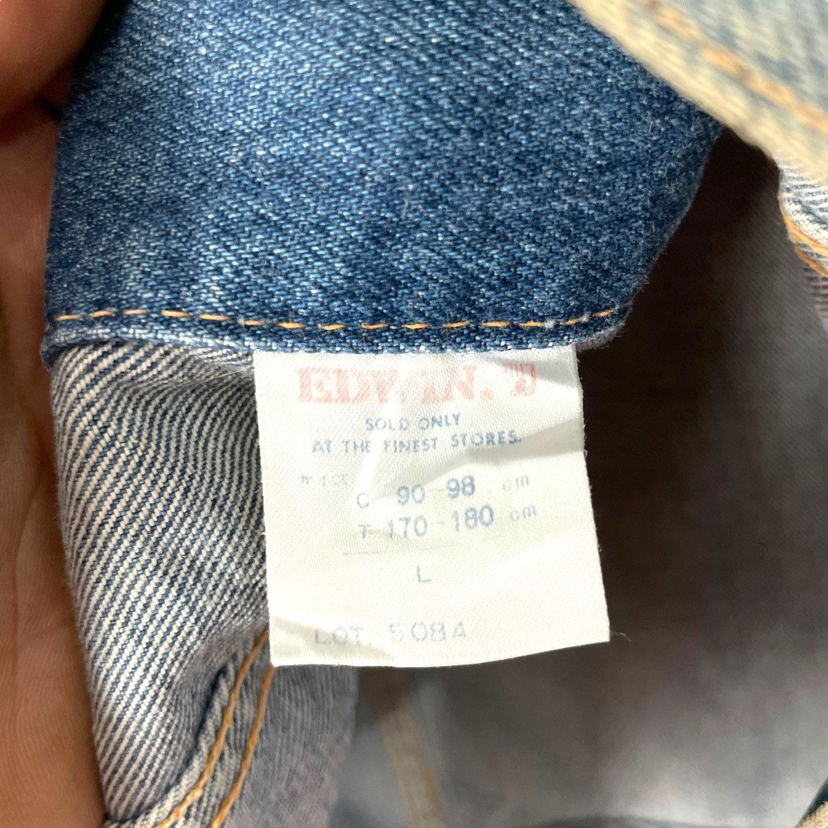 Edwin Vintage Edwin Denim Jacket Trukers Button Up Denim Jeans Size US S / EU 44-46 / 1 - 12 Thumbnail