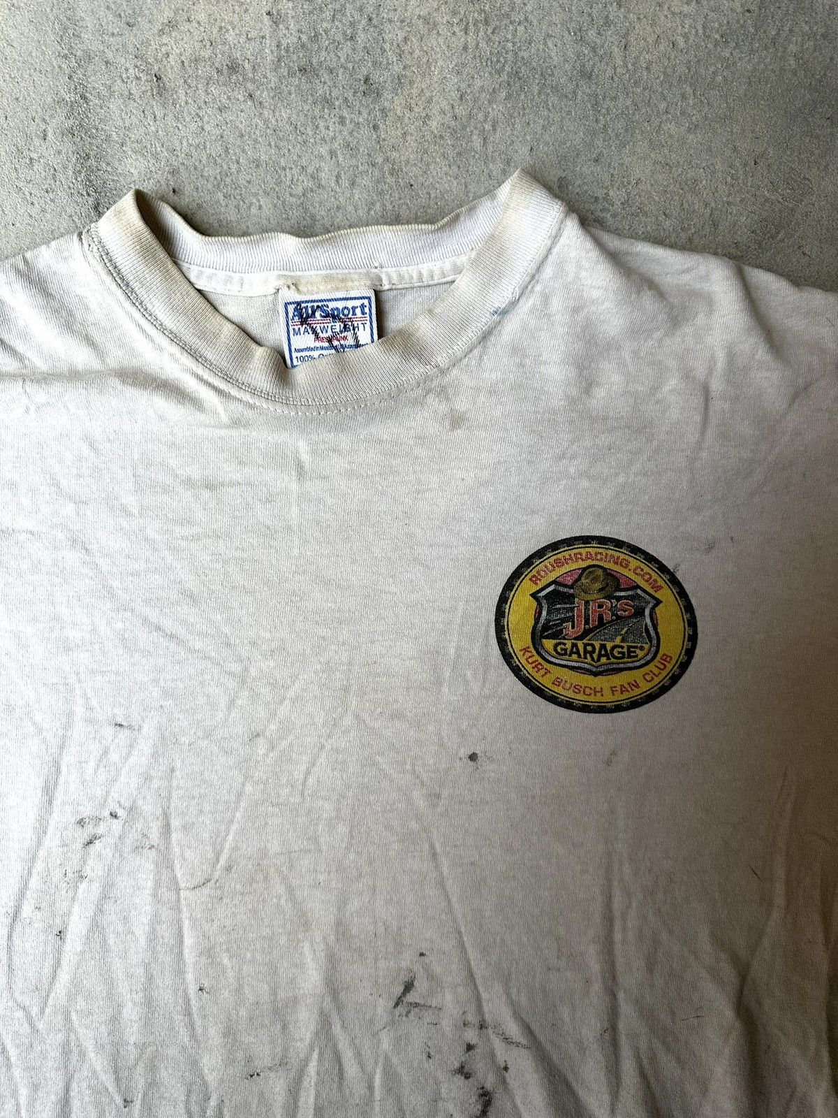 All Sport × Vintage KURT BUSH FAN CLUB T-SHIRT 1997 Size US M / EU 48-50 / 2 - 3 Thumbnail