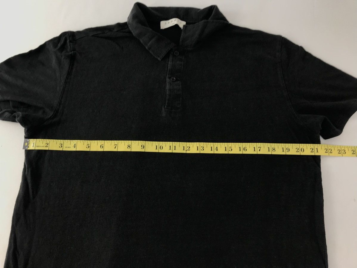 Sandro 90s Sandro Paris Polo Tee T-Shirt Plain Design Size US L / EU 52-54 / 3 - 10 Thumbnail