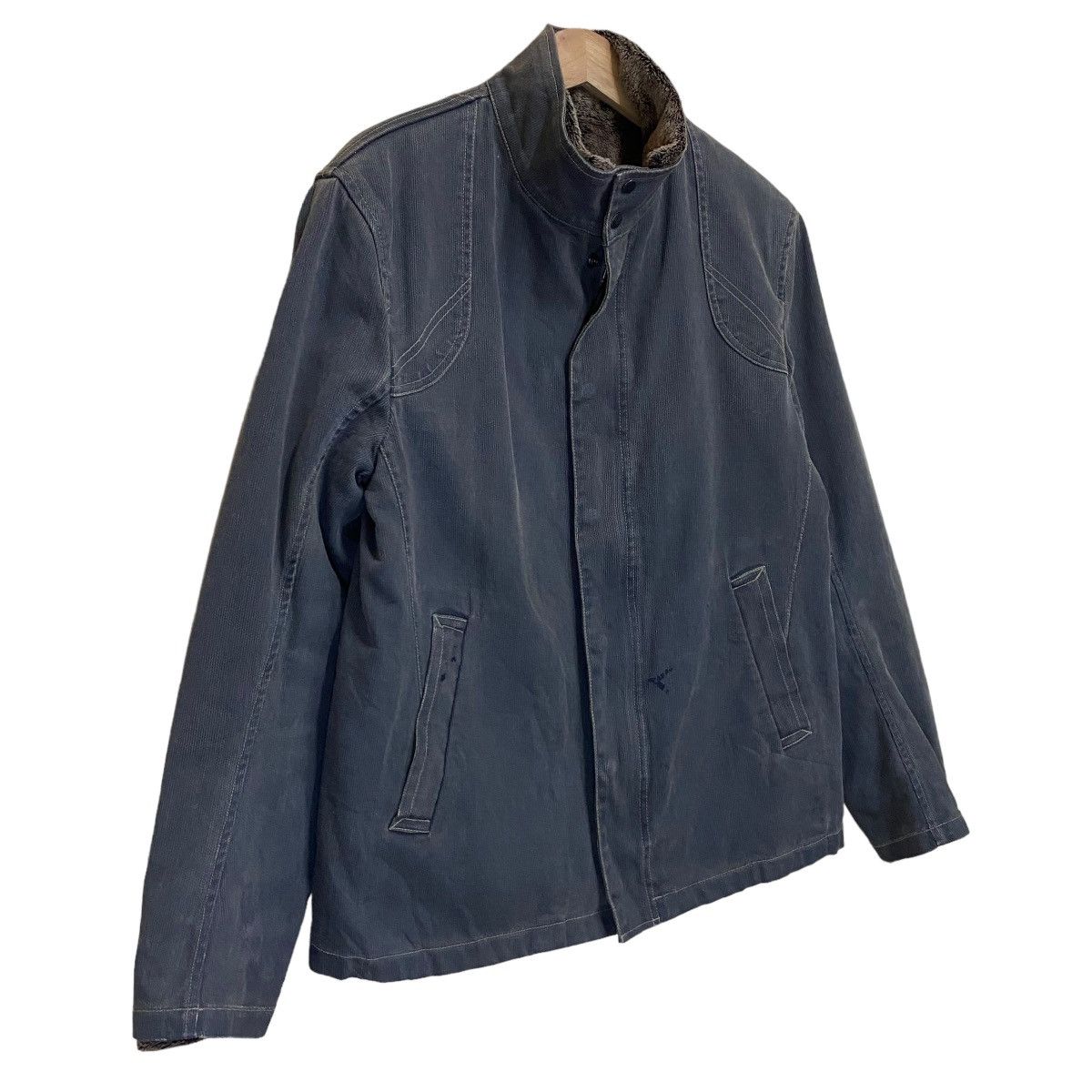 BIGI JAPANASE RADMAD MEN'S BIGI SHERPA LINING ZIPPER JACKET Size US M / EU 48-50 / 2 - 2 Thumbnail