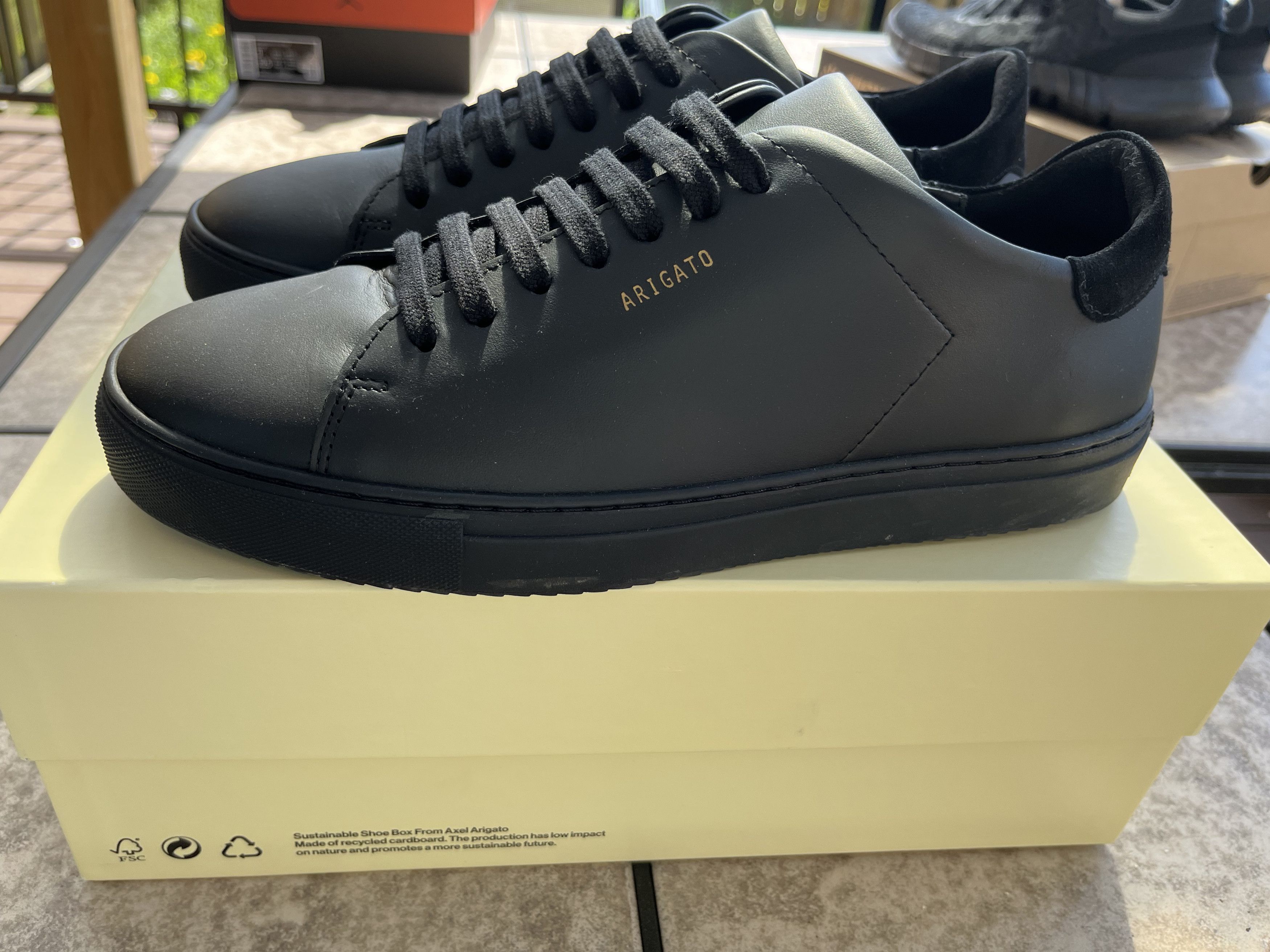Axel Arigato Black Clean 90 Sneakers