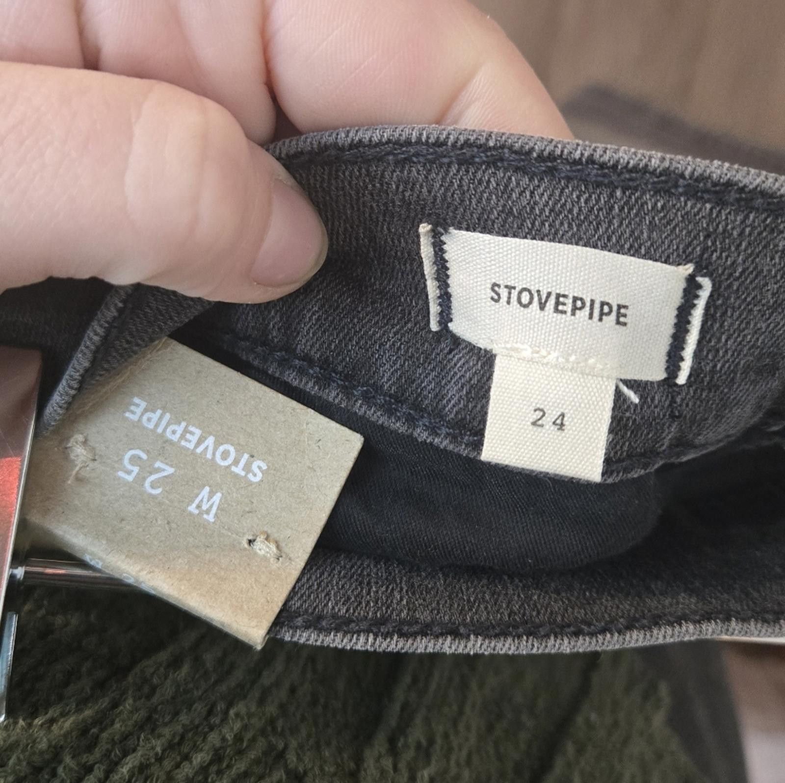 Madewell Madewell Stovepipe Jeans in Banberry Wash: Raw-Hem Edition Size 27" / US 4 / IT 40 - 5 Thumbnail