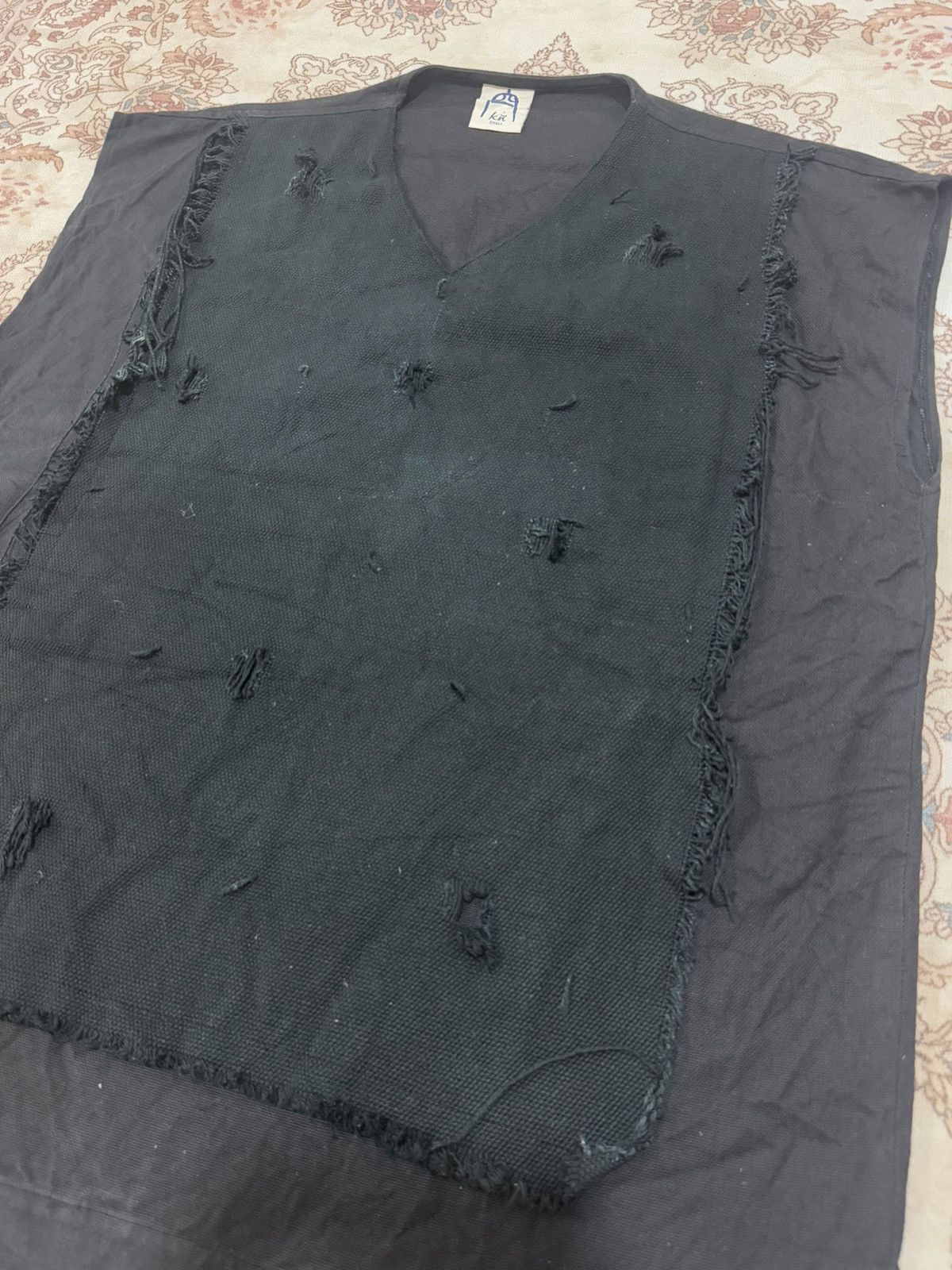 Japanese Brand × Vintage K.U Sleeveless Pullover Oversized Size US S / EU 44-46 / 1 - 2 Thumbnail