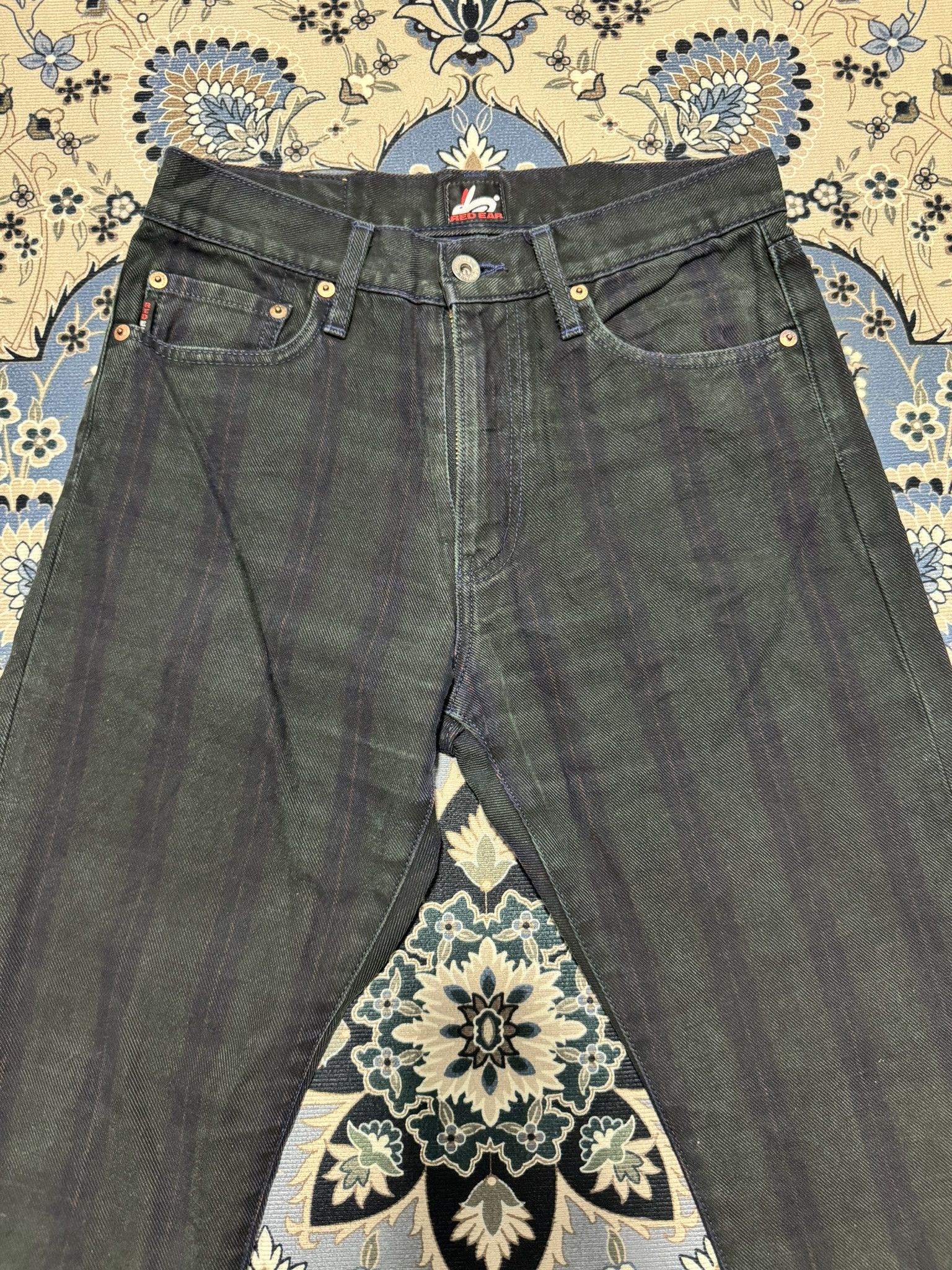 Beauty Beast × General Research × Paul Smith Red Ear Vintage Paul Smith Red Ear Tartan Checked Jeans Size US 30 / EU 46 - 3 Thumbnail
