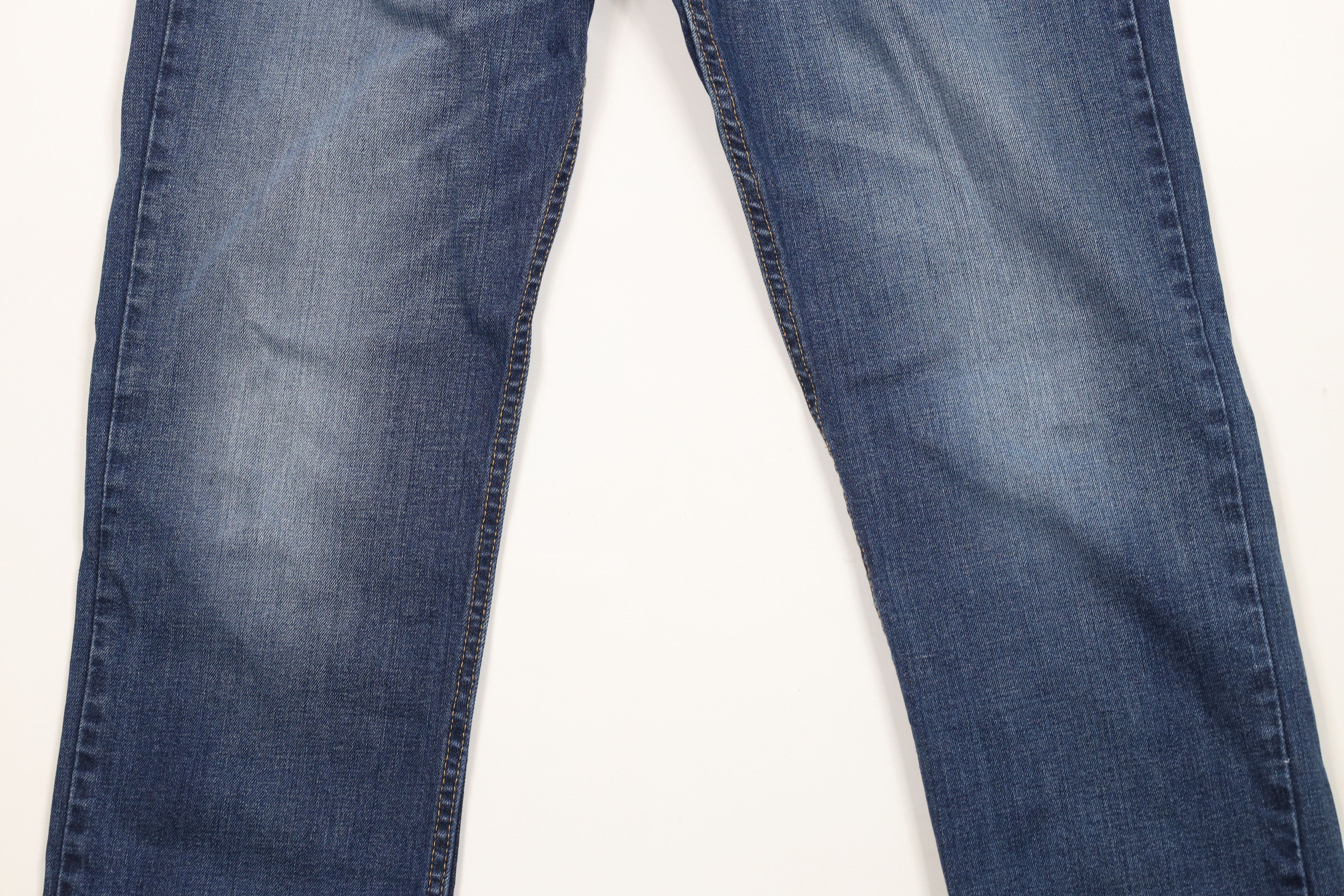 Levi's × Vintage Vintage Y2K Levis 514 Straight Leg Denim Jeans Blue Cotton Size US 33 - 3 Thumbnail