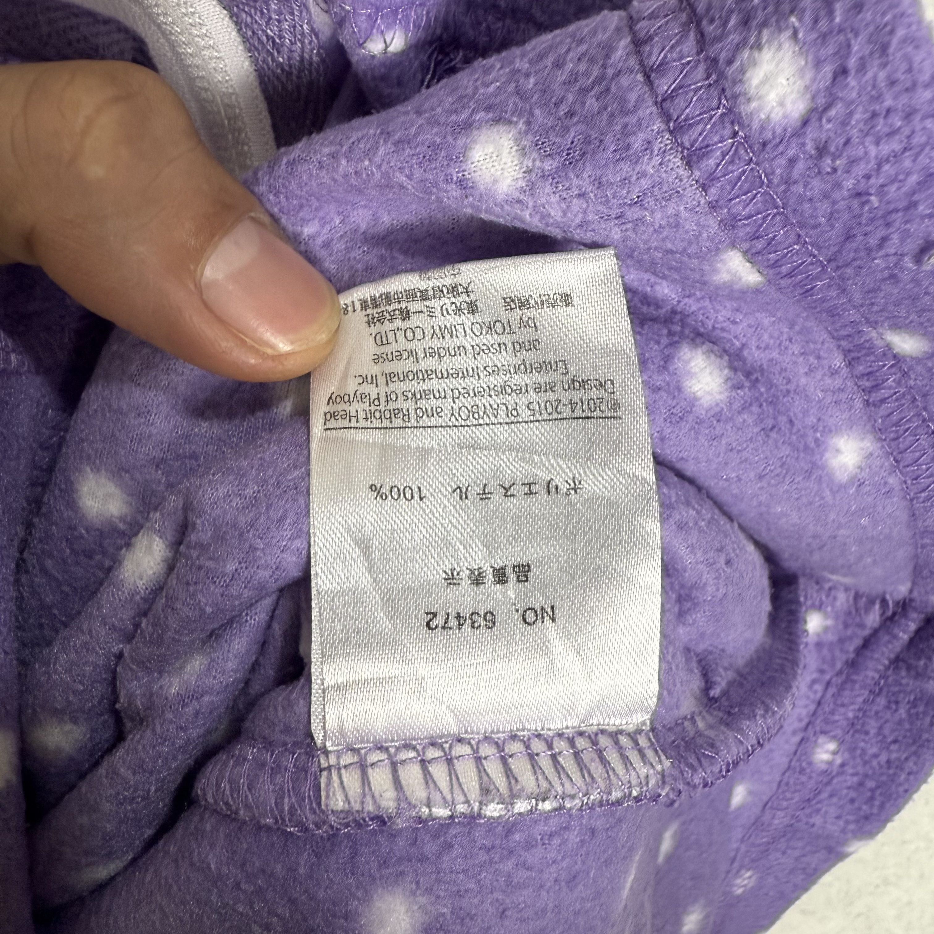 Playboy Y2K Playboy Zip Up Fleece Jacket Polkadot Size M / US 6-8 / IT 42-44 - 6 Thumbnail