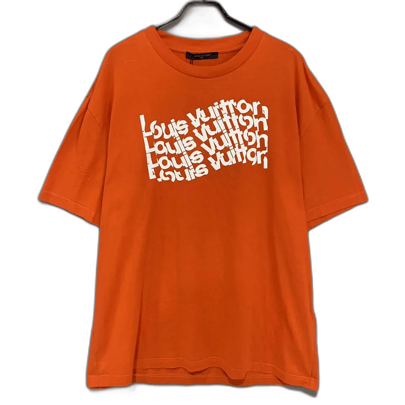 Louis Vuitton Louis Vuitton Orange Logo Short Sleeve T-shirt- Size XL / US 12-14 / IT 48-50 - 1 Thumbnail