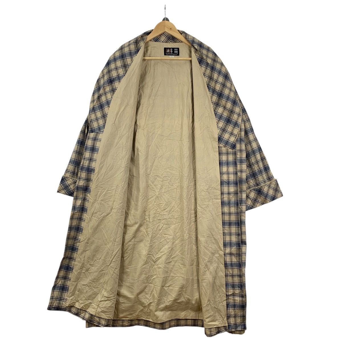 DAKS Vintage DAKS LONDON Nova Checks Plaids Trench Coat Jacket Size L / US 10 / IT 46 - 7 Thumbnail