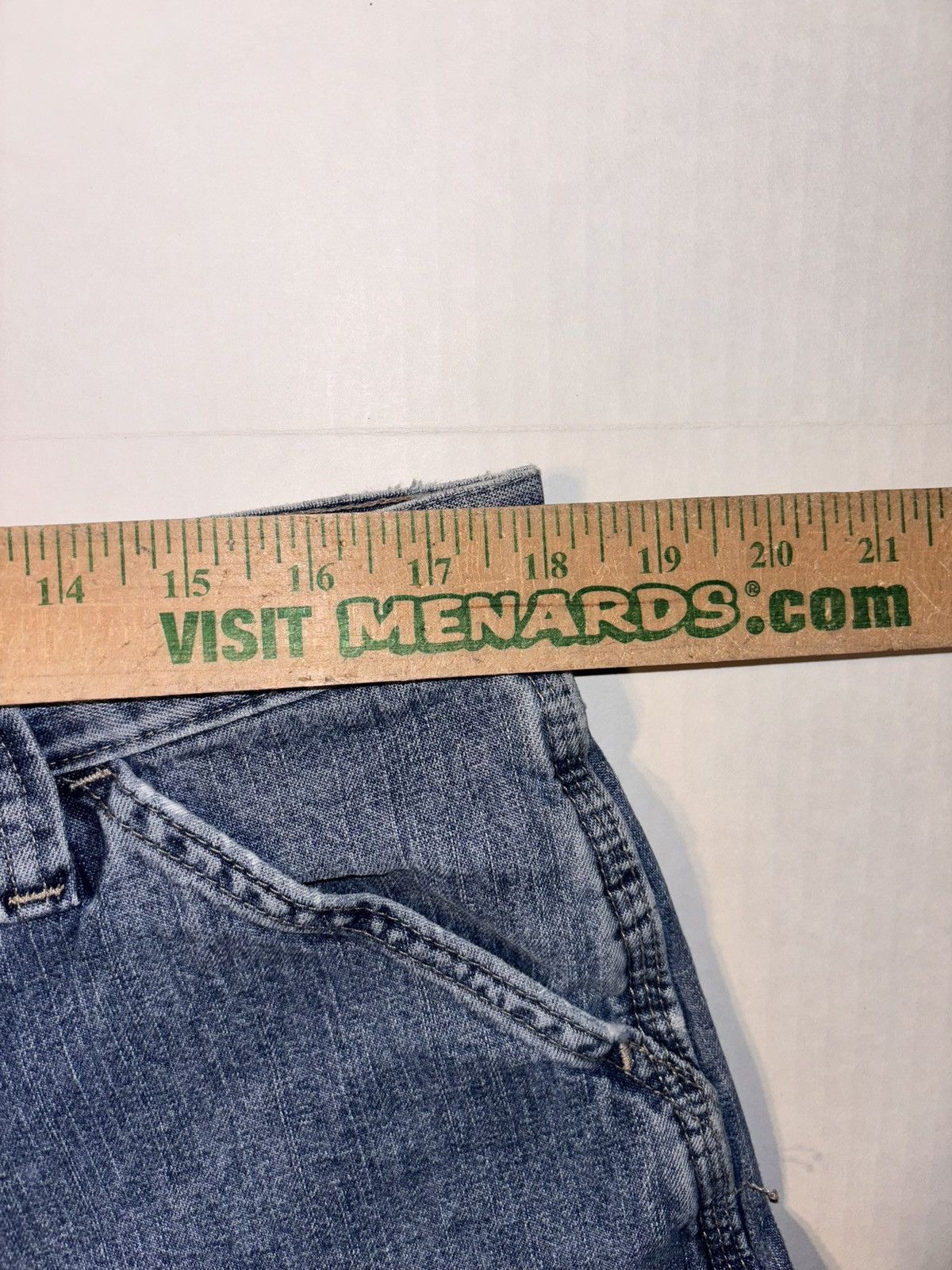 Wrangler Vtg Wrangler Carpenter Denim Shorts Y2K Jorts Workwear 38 Size US 38 / EU 54 - 7 Thumbnail