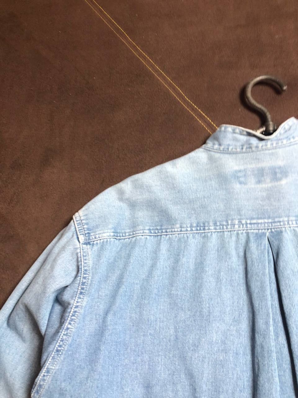 Burberry shirt denim Thomas Burberry vintage Y2K Streetwear Size US M / EU 48-50 / 2 - 15 Thumbnail