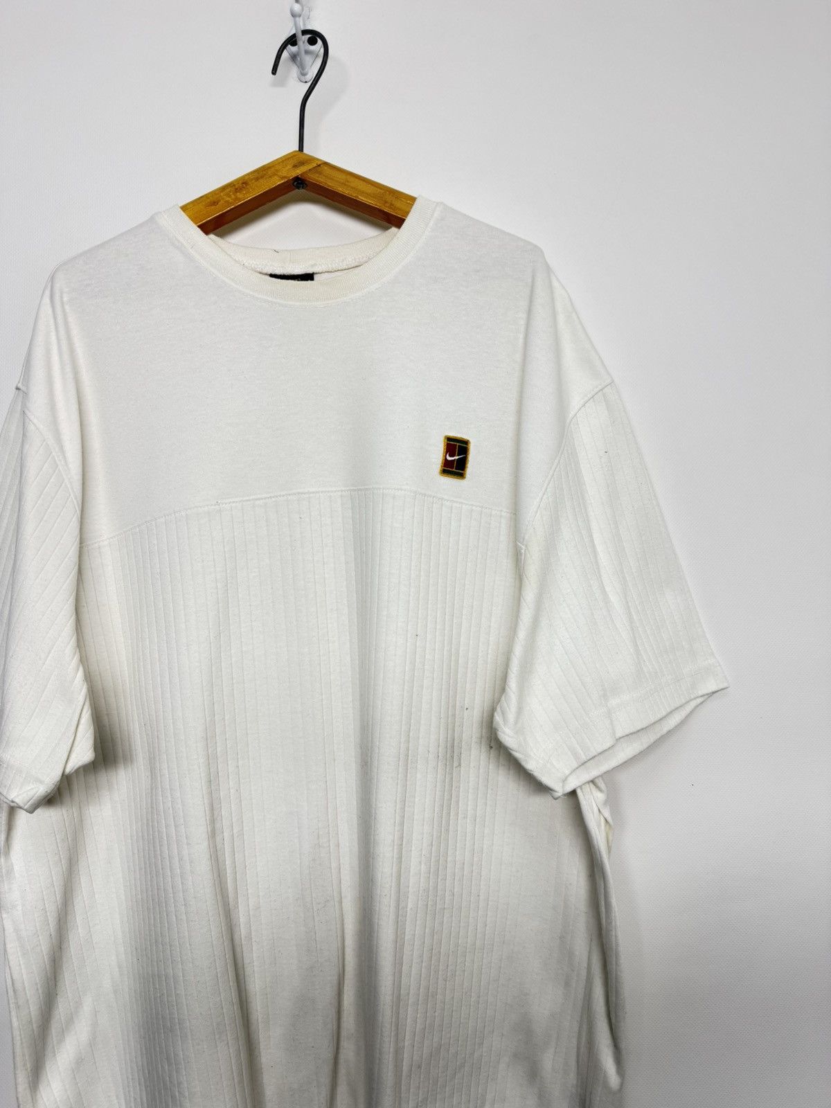 Nike 90s Nike Challenge Court T-Shirt White Size US XL / EU 56 / 4 - 1 Thumbnail