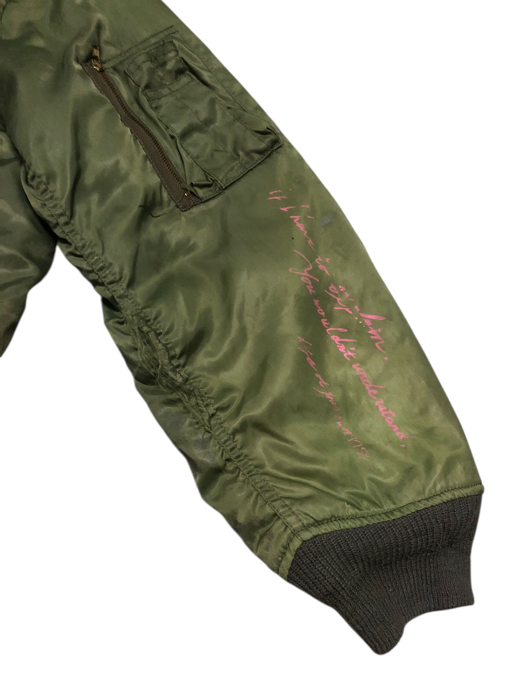 A.F.F.A. × Undercover 🔥RISK Custom MA-1 Flight Jacket AFFA Hiroshi Fujiwara Size US L / EU 52-54 / 3 - 7 Thumbnail