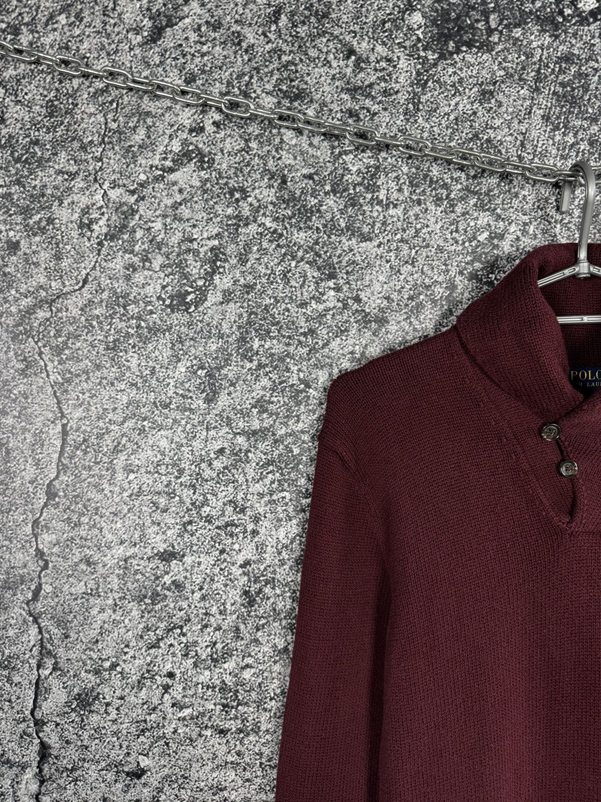 Polo Ralph Lauren Men’s Polo Ralph Lauren Shawl Knit Sweater Pullover Size M Size US M / EU 48-50 / 2 - 3 Thumbnail
