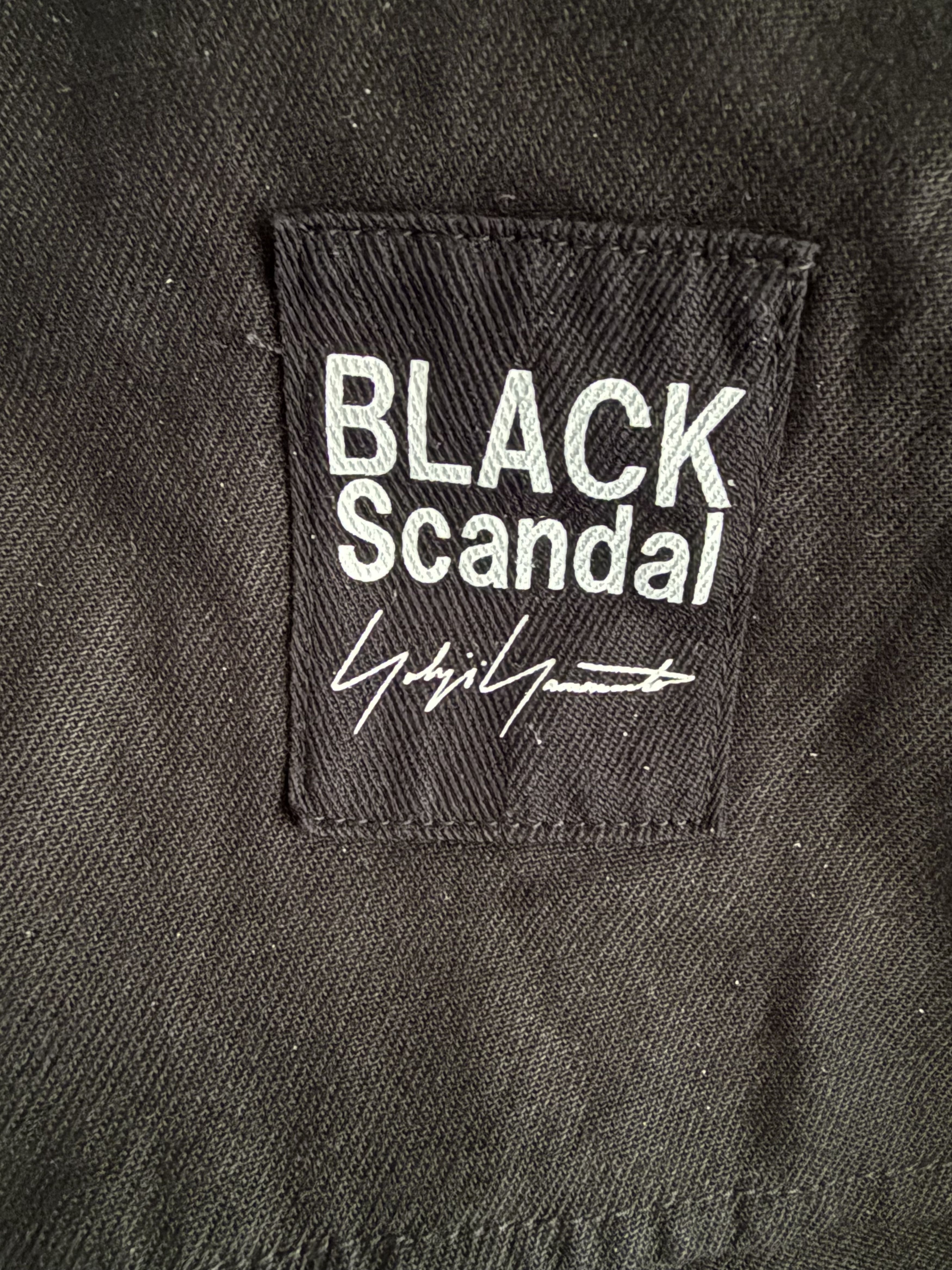 Yohji Yamamoto Black Scandal Katsuragi Work Overalls Size US 34 / EU 50 - 10 Thumbnail