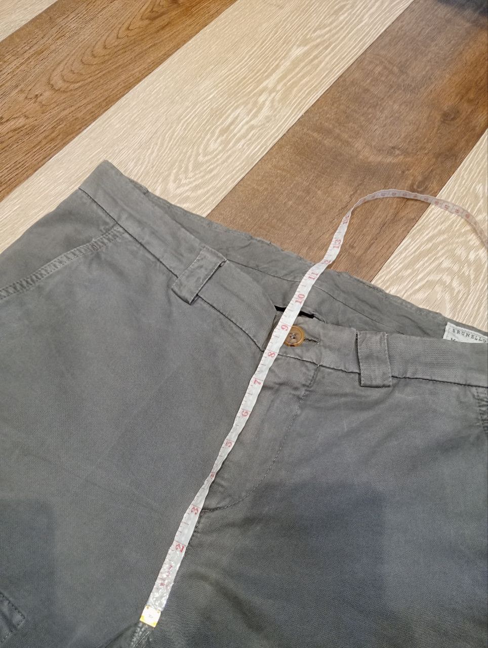Brunello Cucinelli BRUNELLO CUCINELLI MULTI-POCKET CARGO TECH TROUSERS SIZE 48 Size US 34 / EU 50 - 17 Thumbnail