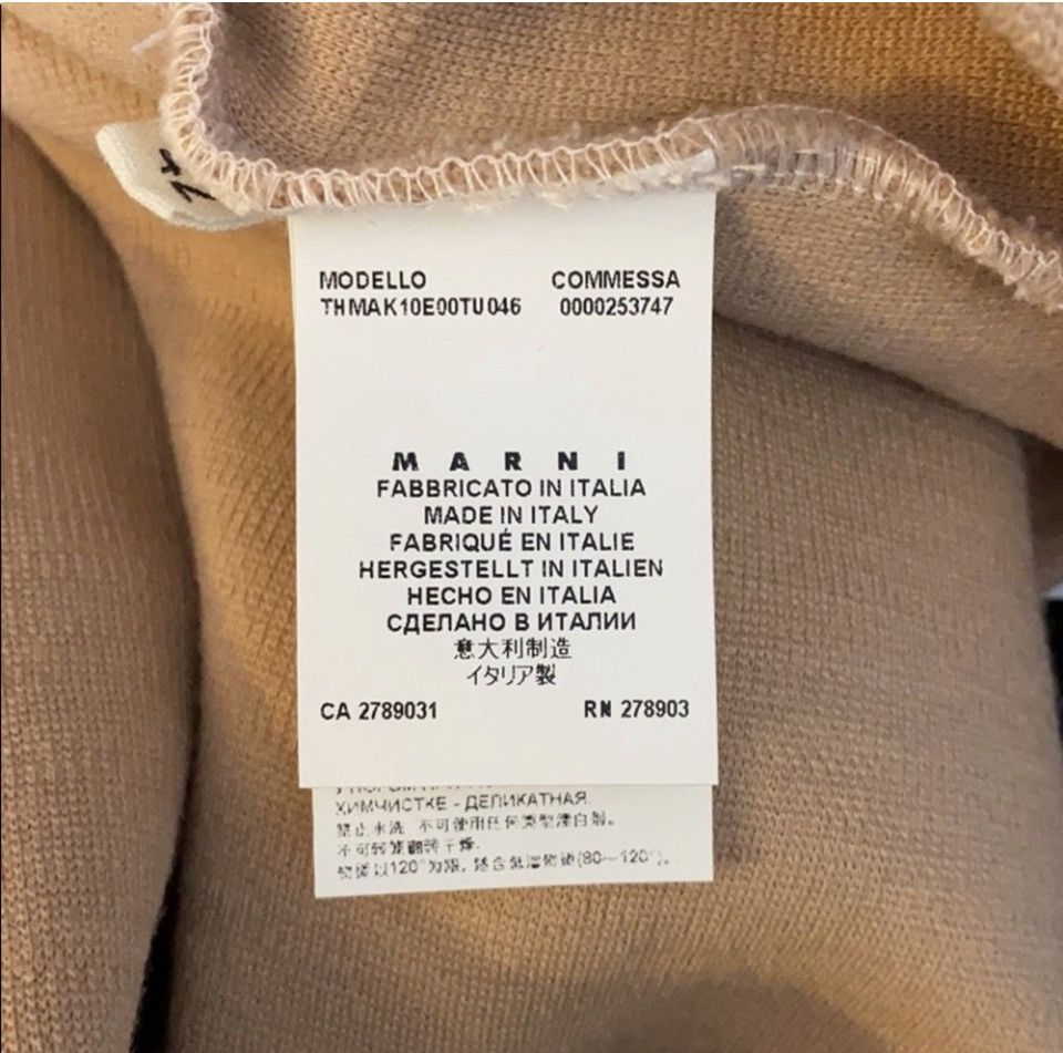 Marni Marni Wool Top Peach with Polka Dots Size M / US 6-8 / IT 42-44 - 4 Thumbnail