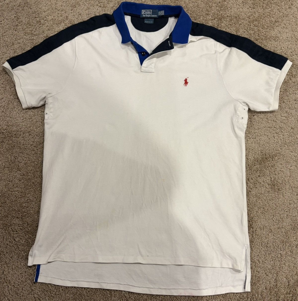 Polo Ralph Lauren Polo Ralph Lauren Polo Shirt Custom Fit Size US XXL / EU 58 / 5 - 1 Thumbnail