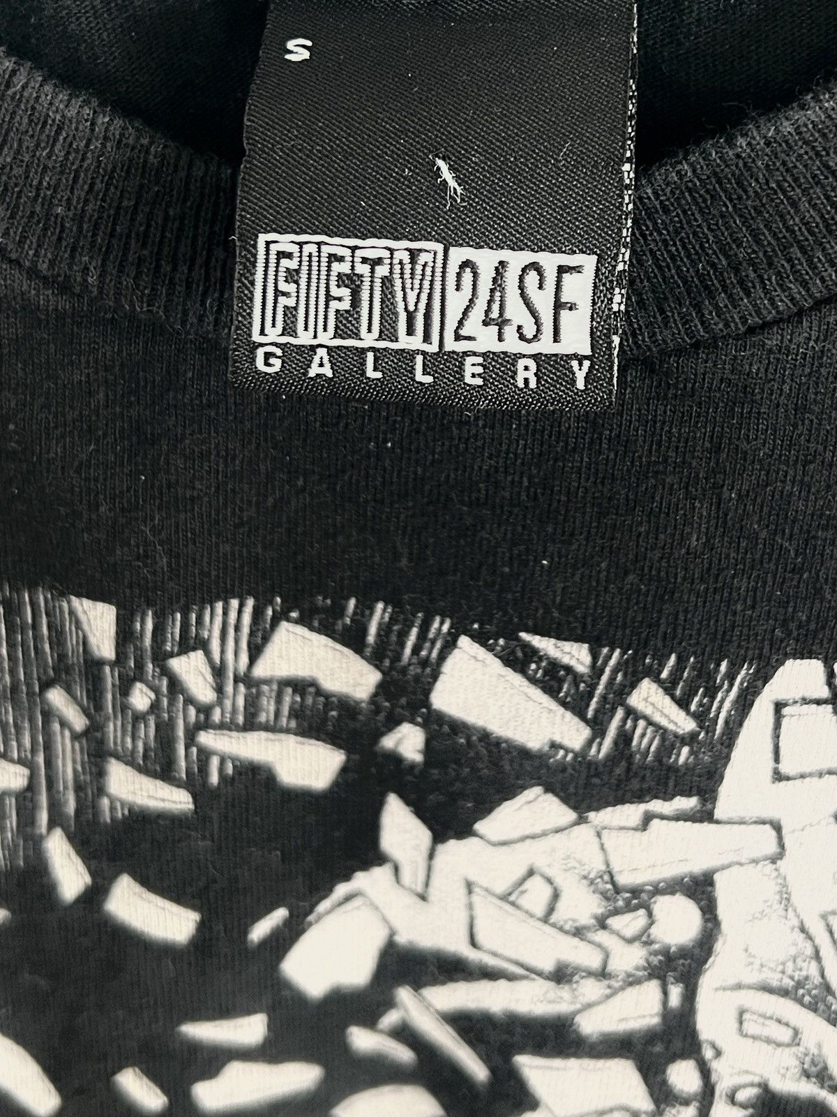 Vintage Pushead Shirt Vintage Fifty24SF small Black Rare Skull Size US S / EU 44-46 / 1 - 3 Thumbnail
