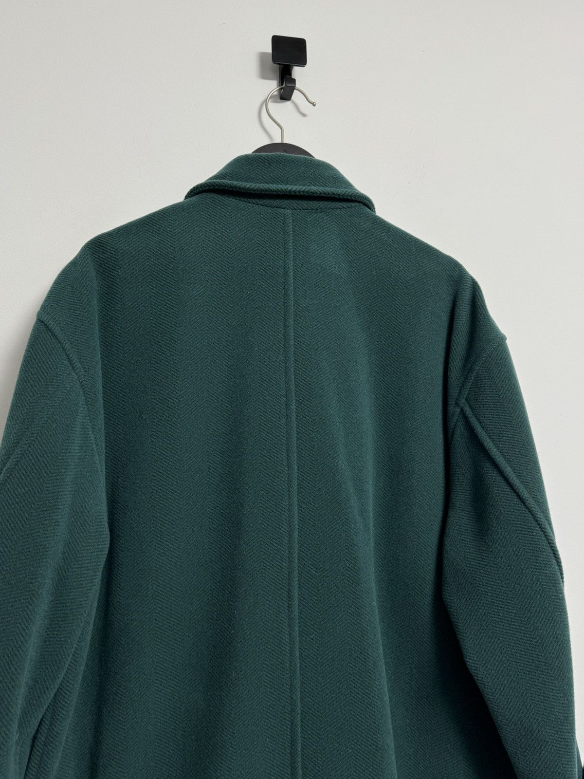 Versace Versace Coat Men’s Green Wool Luxury Coats Size US L / EU 52-54 / 3 - 21 Thumbnail