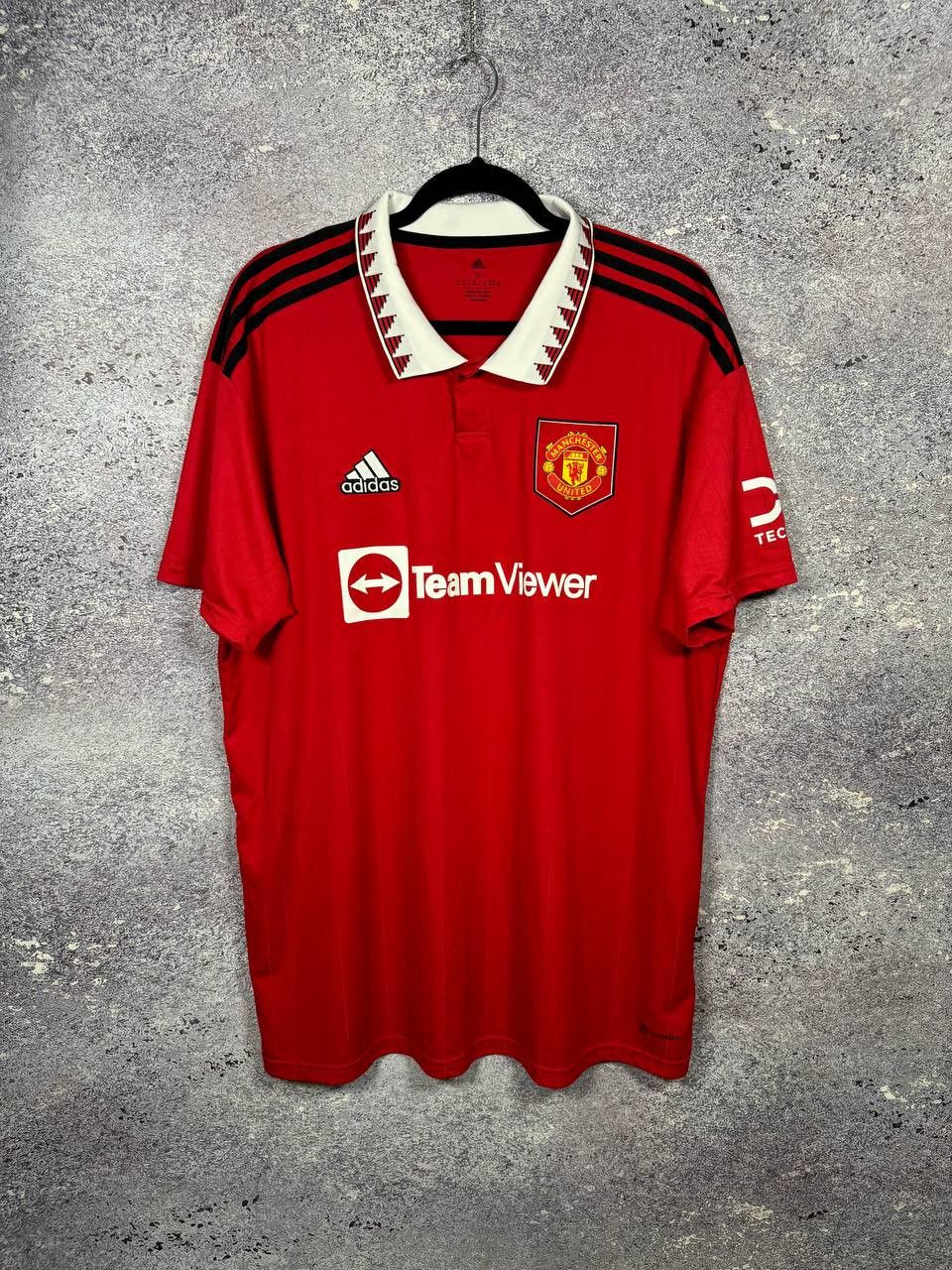 Adidas Manchester United 2022/23 Home Adidas Soccer Jersey XL Size Size US XL / EU 56 / 4 - 1 Thumbnail