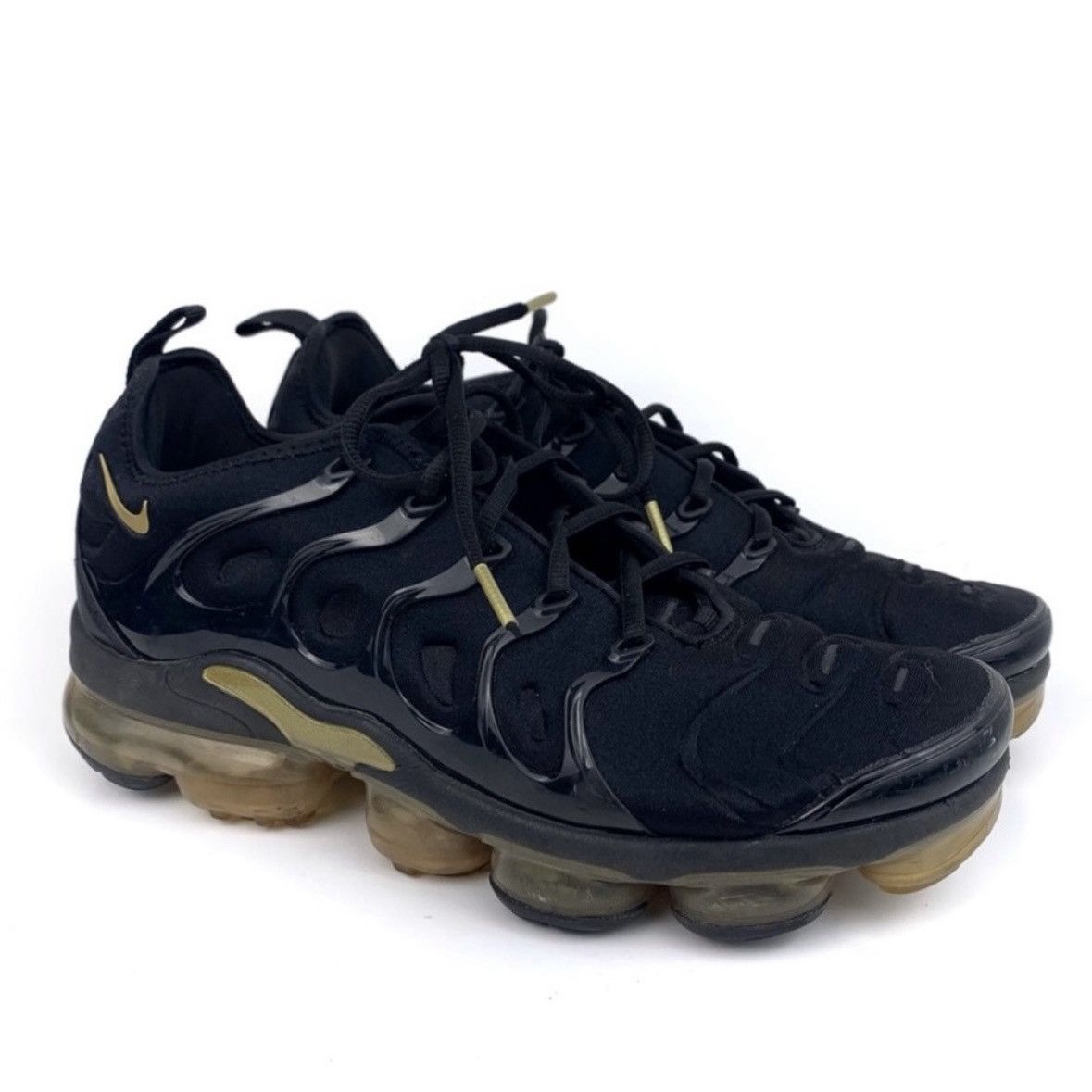 Nike Nike Vapormax Plus Metallic Gold Black Athletic Sneakers 9.5 Size US 9.5 / EU 42-43 - 1 Thumbnail