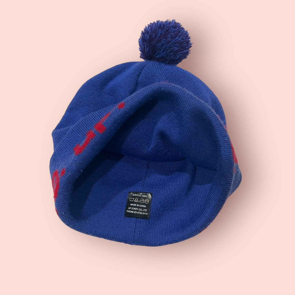 Hysteric Glamour × Japanese Brand VINTAGE UP SMILE JAPAN BEANIE Size ONE SIZE - 12 Thumbnail