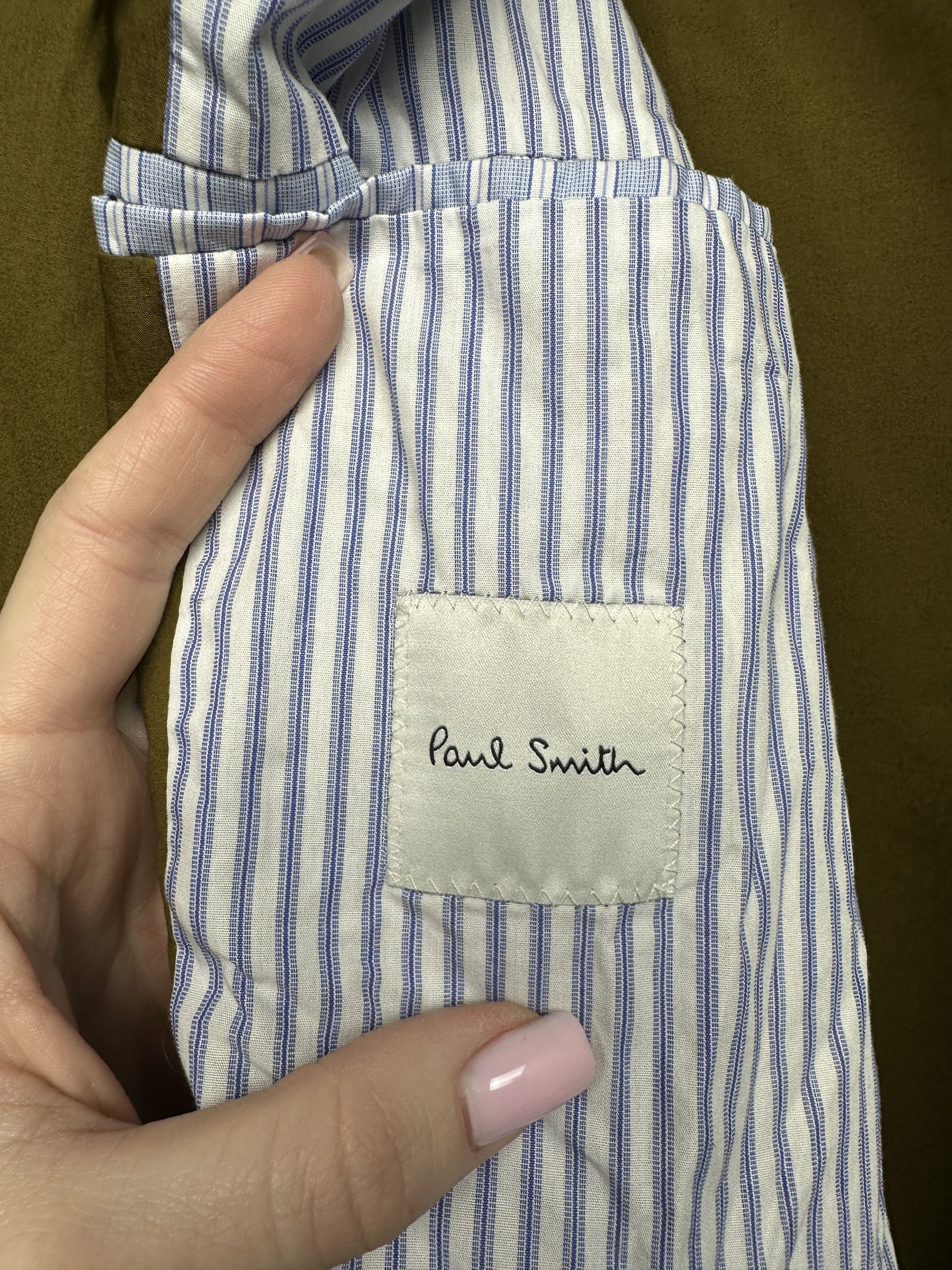 Paul Smith Paul Smith Mens Unlined Blazer Jacket Sportcoat Size 46R - 5 Thumbnail
