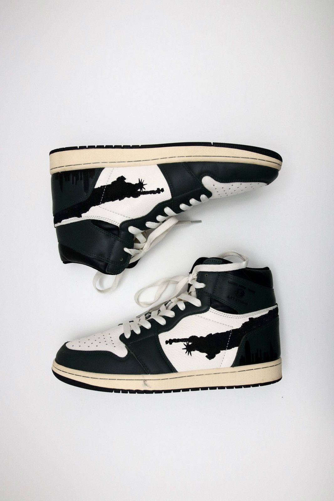 Oree New York Oree New York Empire City High Sneakers custom AJ11 rare Size US 11 / EU 44 - 7 Thumbnail