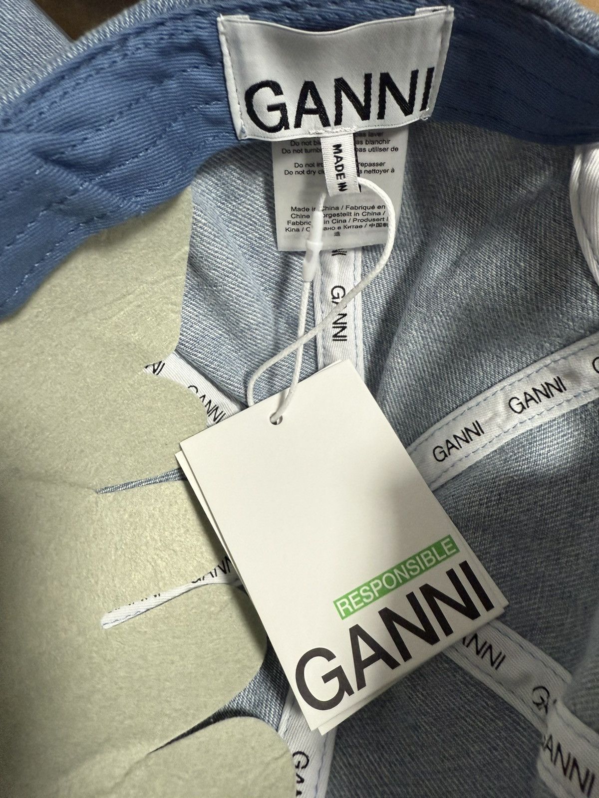 Ganni Iconic Logo Cap Size ONE SIZE - 4 Thumbnail