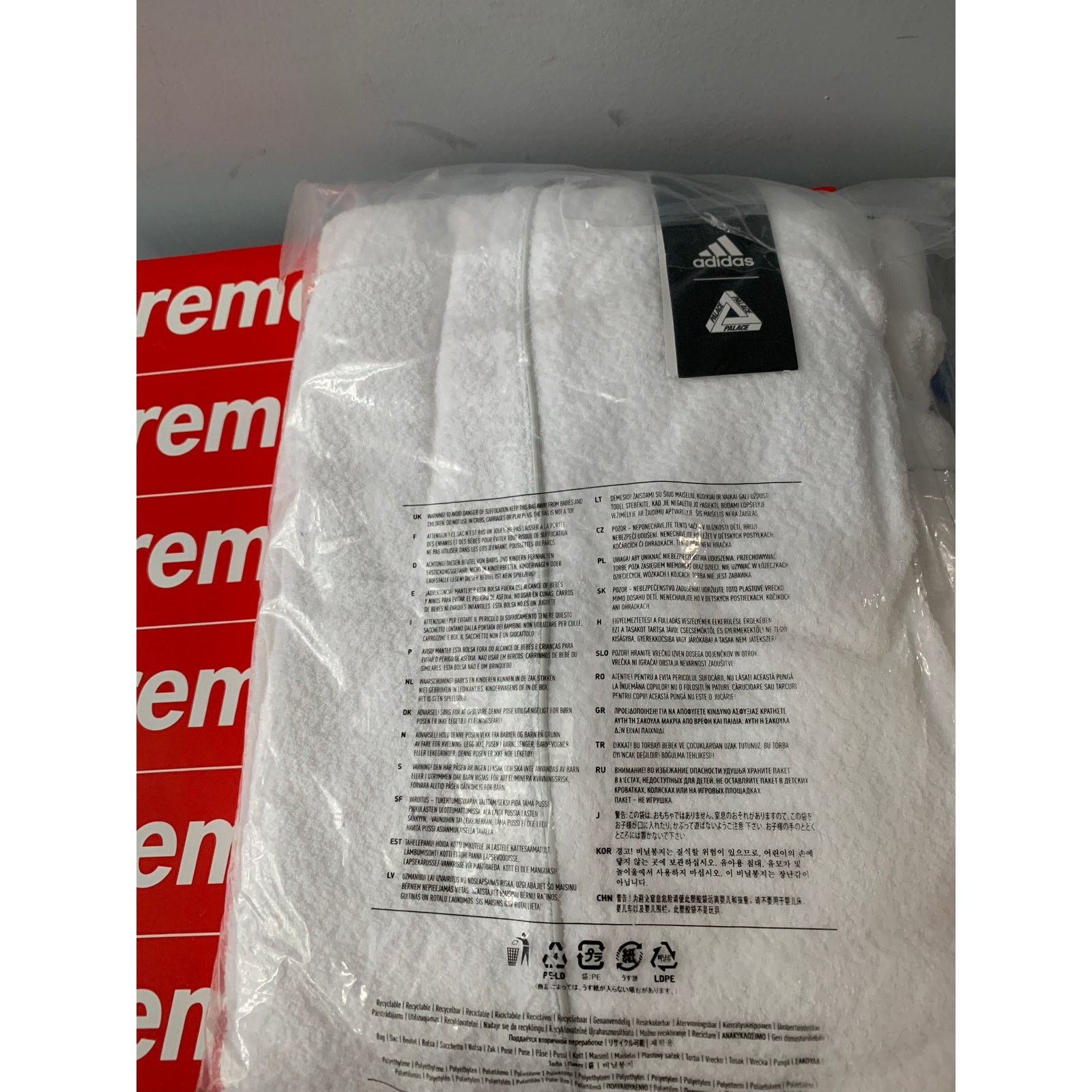 Adidas adidas x Palace Skateboards On Court Track Pants Size Small Size US 27 - 4 Thumbnail