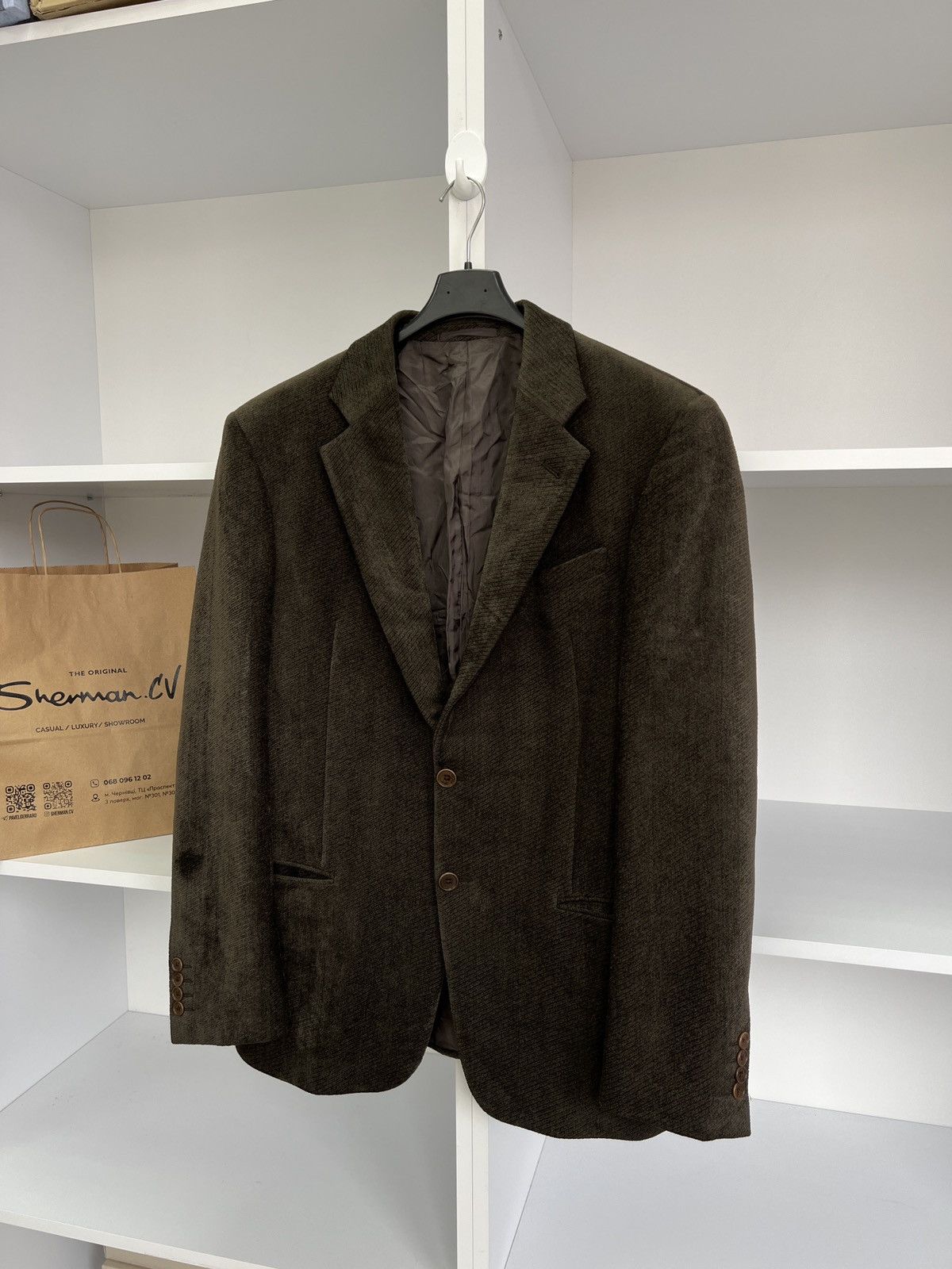 Armani × Designer × Vintage Vintage Armani Collezioni blazer Size US M / EU 48-50 / 2 - 3 Thumbnail