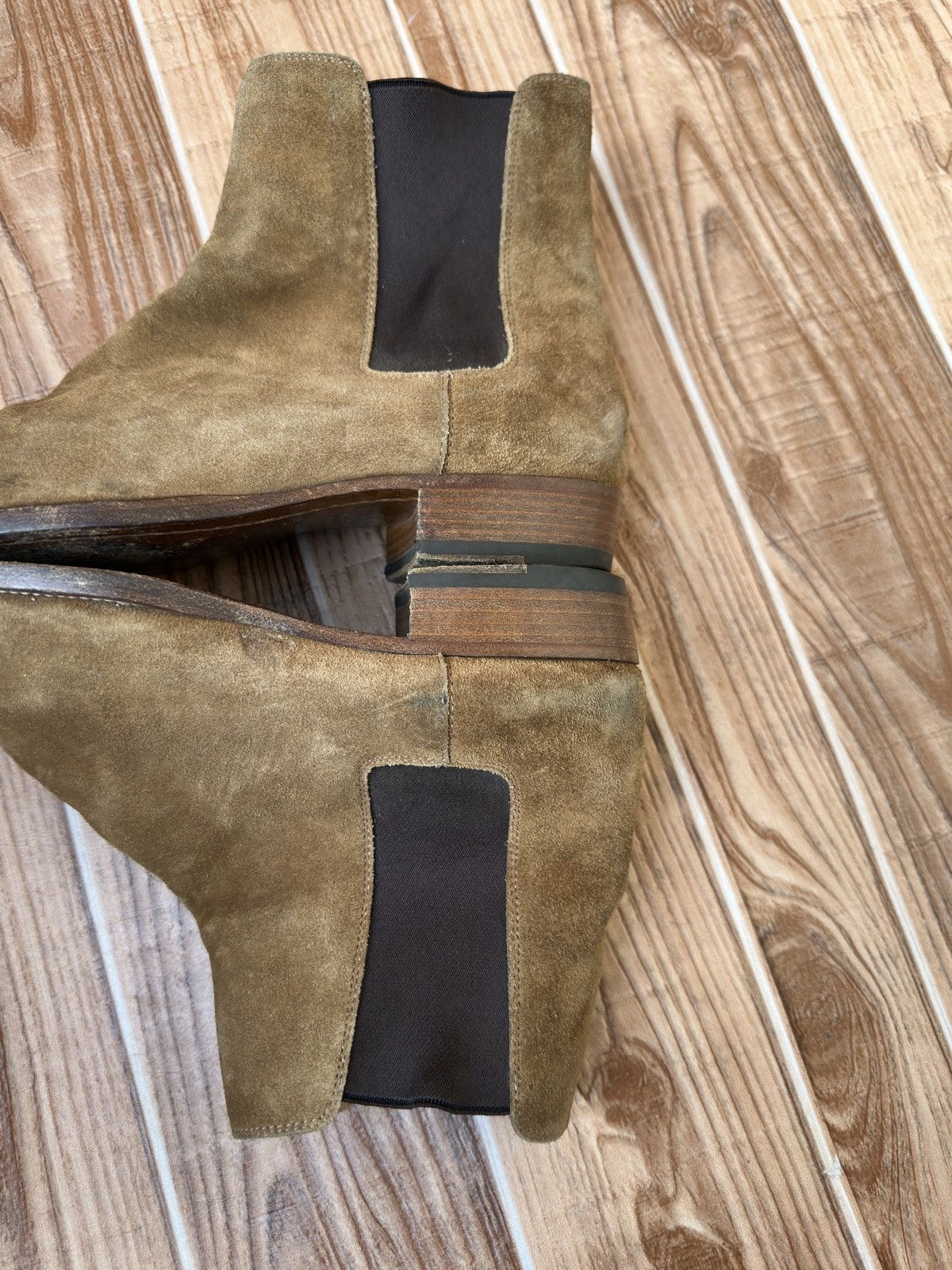 Hedi Slimane × Saint Laurent Paris × Yves Saint Laurent Saint Laurent Paris Wyatt Chelsea boots Size US 8 / EU 41 - 12 Thumbnail