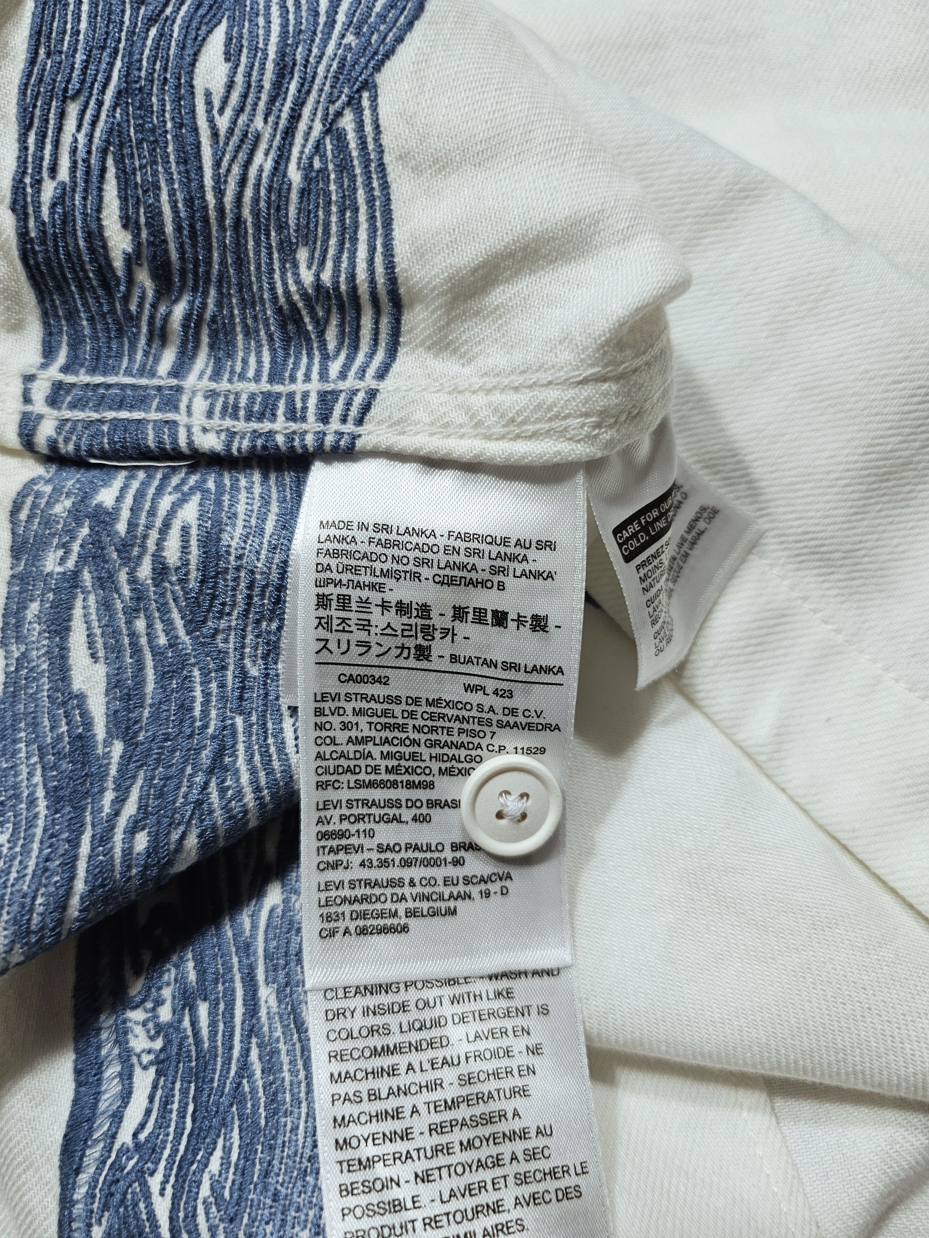 Levi's Made & Crafted NWT Levi's Made&Crafted Relaxed Camp Shirt Embroidered Size US L / EU 52-54 / 3 - 10 Thumbnail