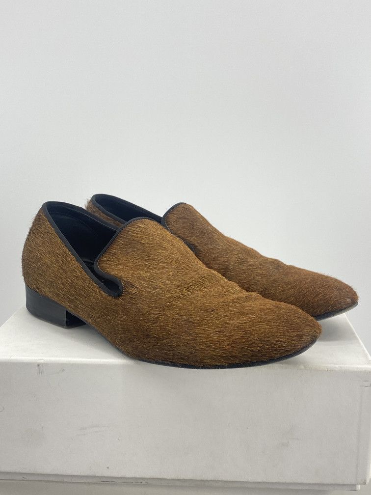 Celine Pony Hair Loafers Size US 7 / EU 40 - 2 Thumbnail