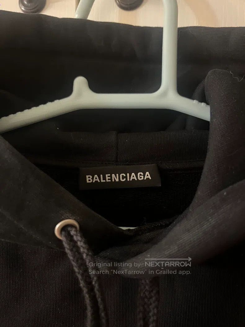 Balenciaga Balenciaga Coke Logo Black Hooded Sweatshirt Size US M / EU 48-50 / 2 - 3 Thumbnail
