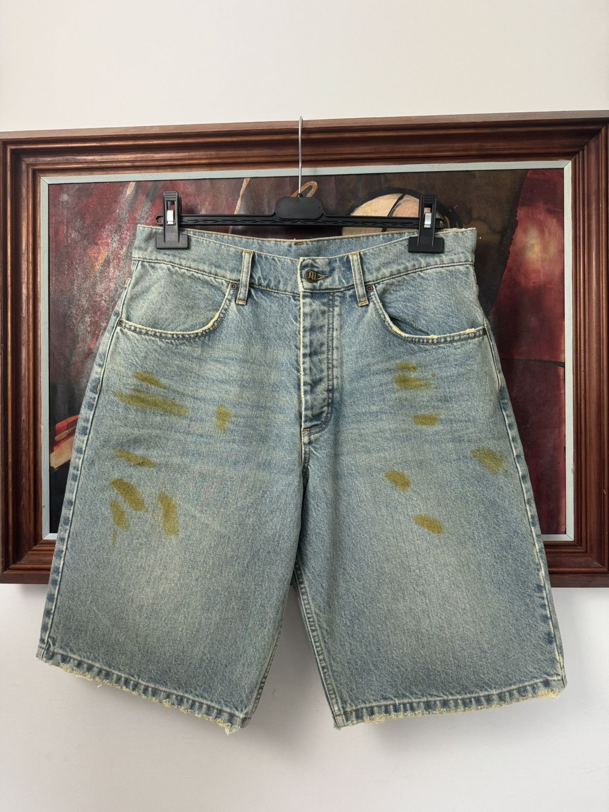 Misbhv MISBHV Sample Denim Jeans Jorts Baggy Shorts Hype Designer Size US 32 / EU 48 - 1 Thumbnail