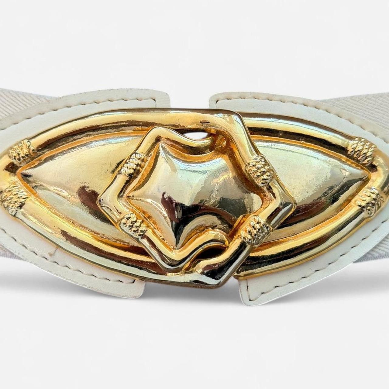 Other Women's gold white Belts Size ONE SIZE - 1 Thumbnail