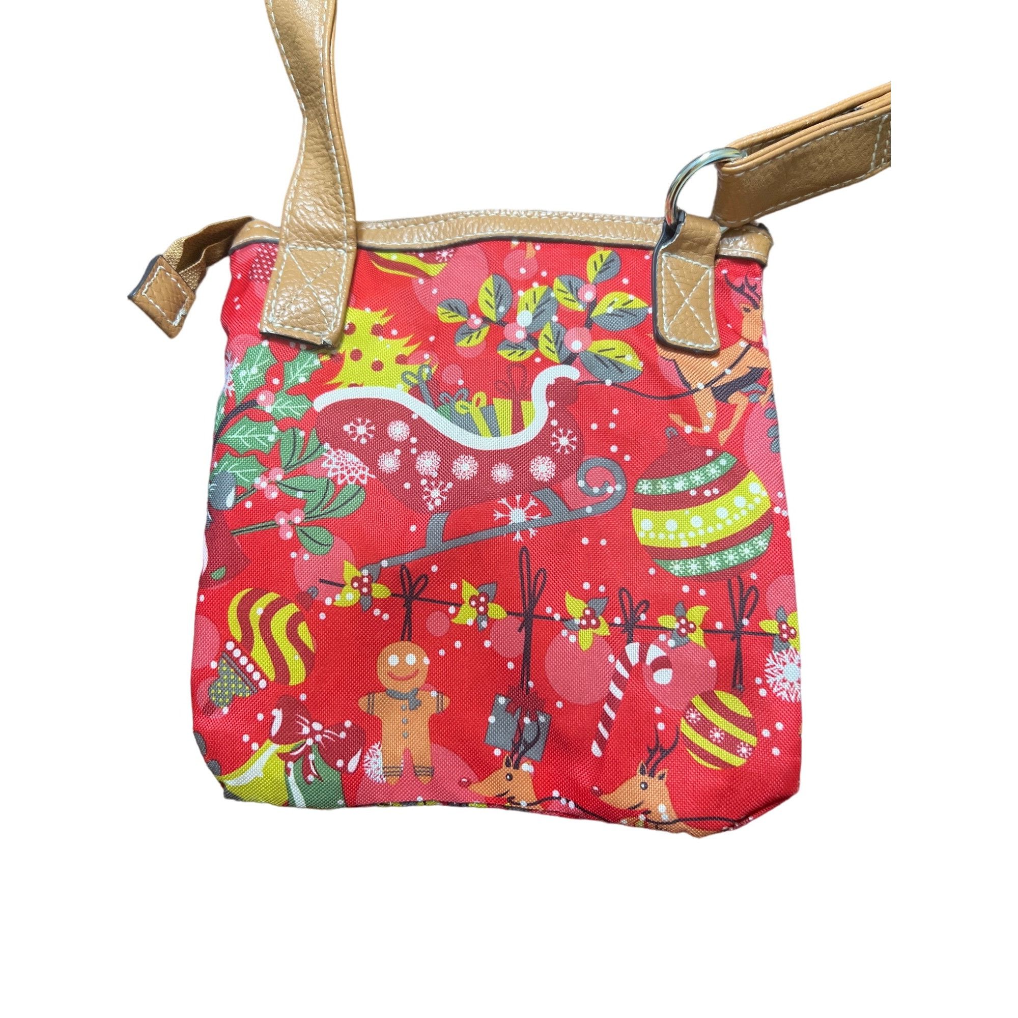 Other Lily Bloom Red Christmas Crossbody Bag Adjustable Strap Rein Size ONE SIZE - 5 Thumbnail