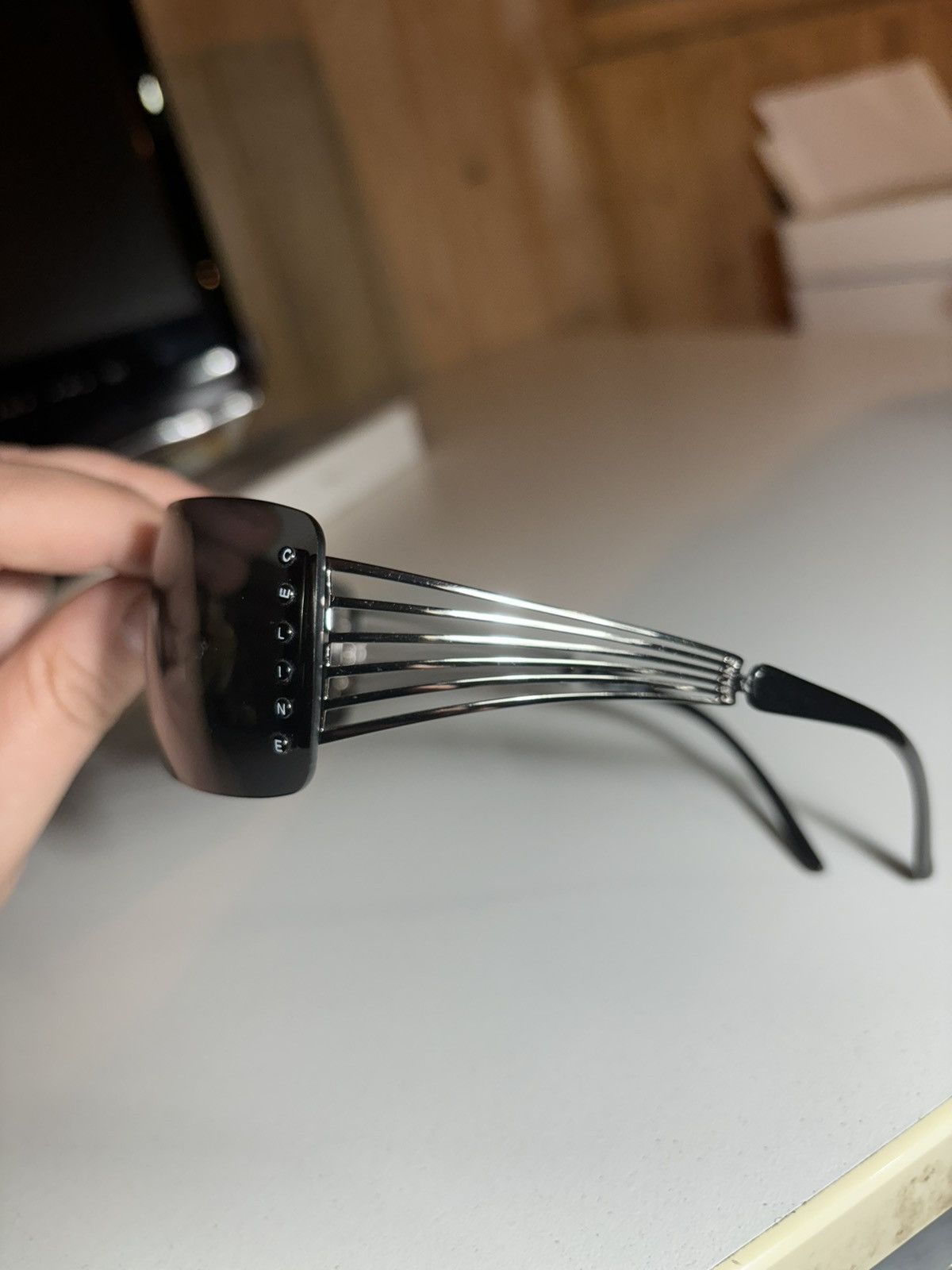 Celine Rare vintage Y2K Celine rimless sunglasses Size ONE SIZE - 9 Thumbnail