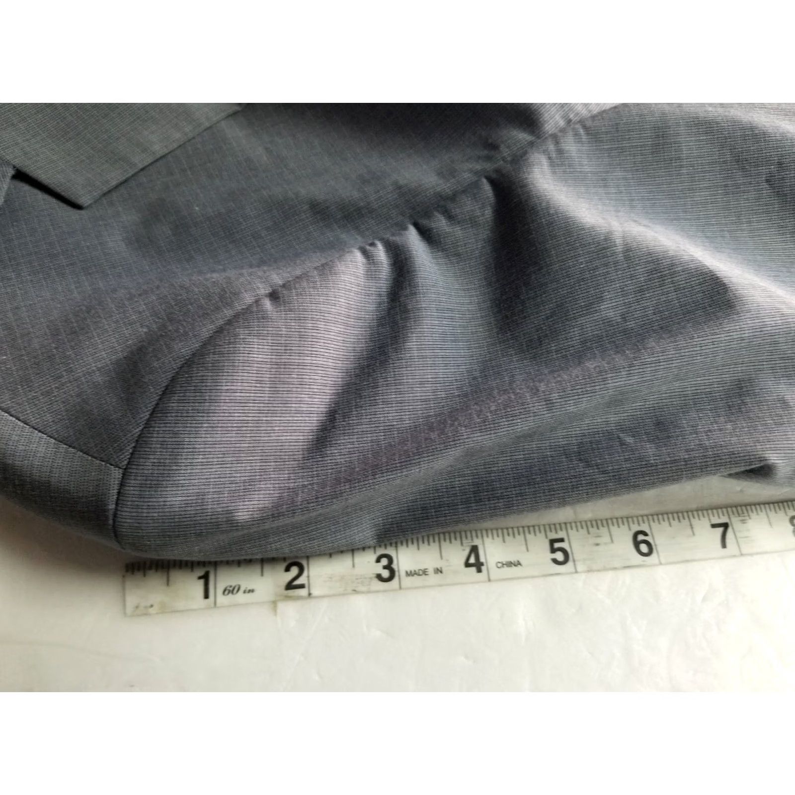Calvin Klein Calvin Klein Blazer Shirt? No, Calvin Klein Blazer Mens Size S Two-Button Grey Cotton Blend Two Button Single-Breasted Slim Fit Regular JC? Size 36R - 7 Thumbnail