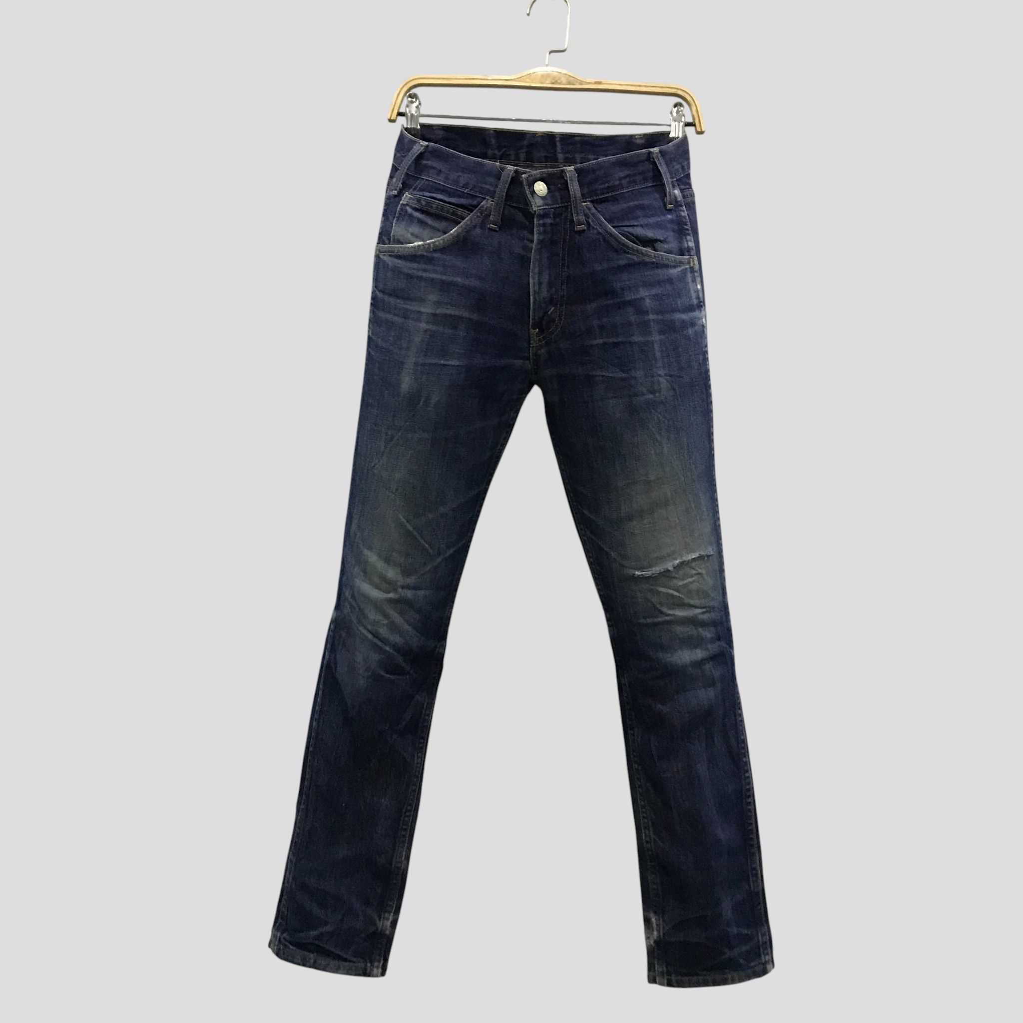 Levi's Vintage Levis 606 Slim Tapered Distressed Whiskered Faded Size US 29 - 1 Thumbnail