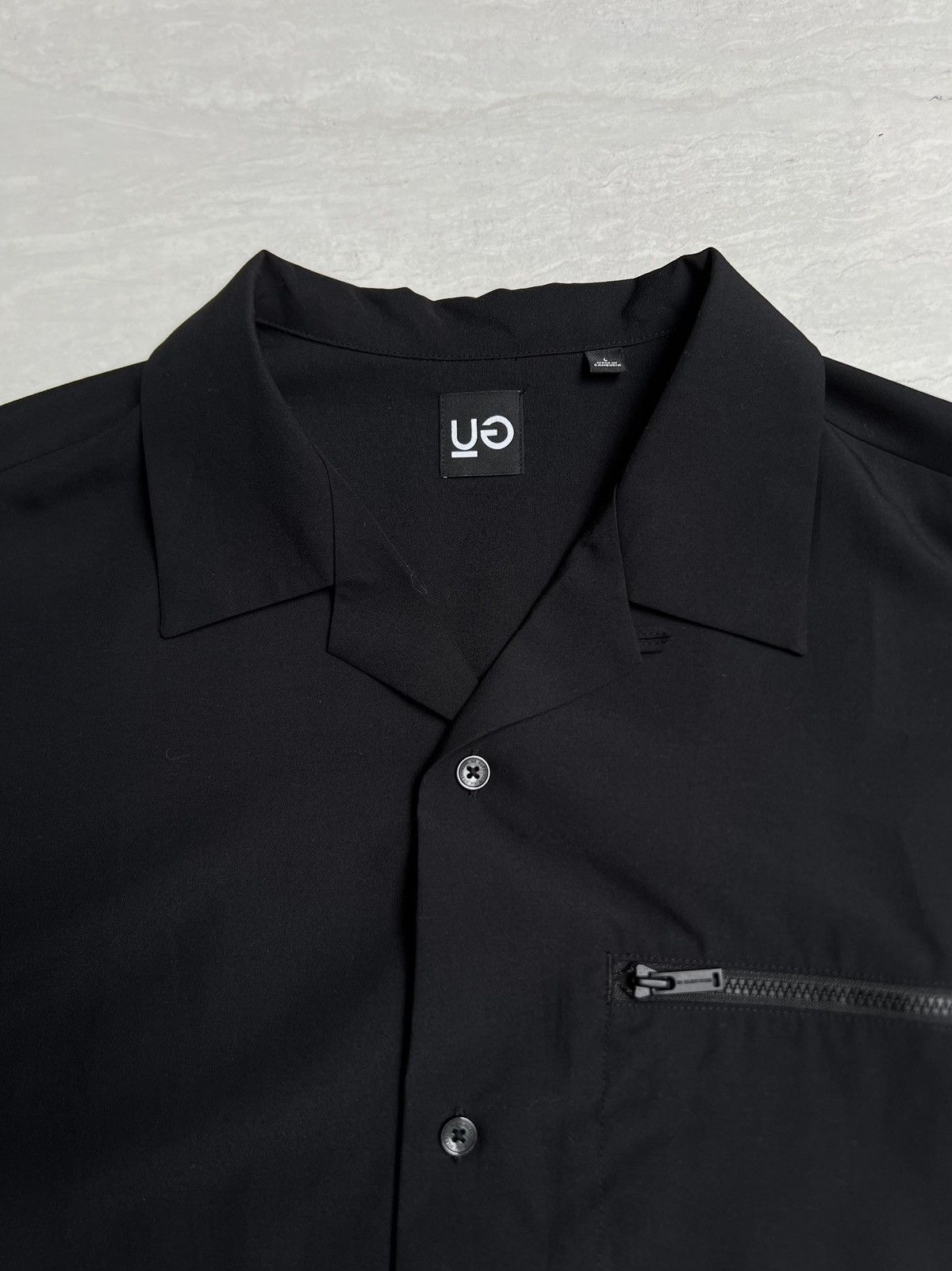 GU × Undercover GU Black Boxy Shirt Size US L / EU 52-54 / 3 - 9 Thumbnail