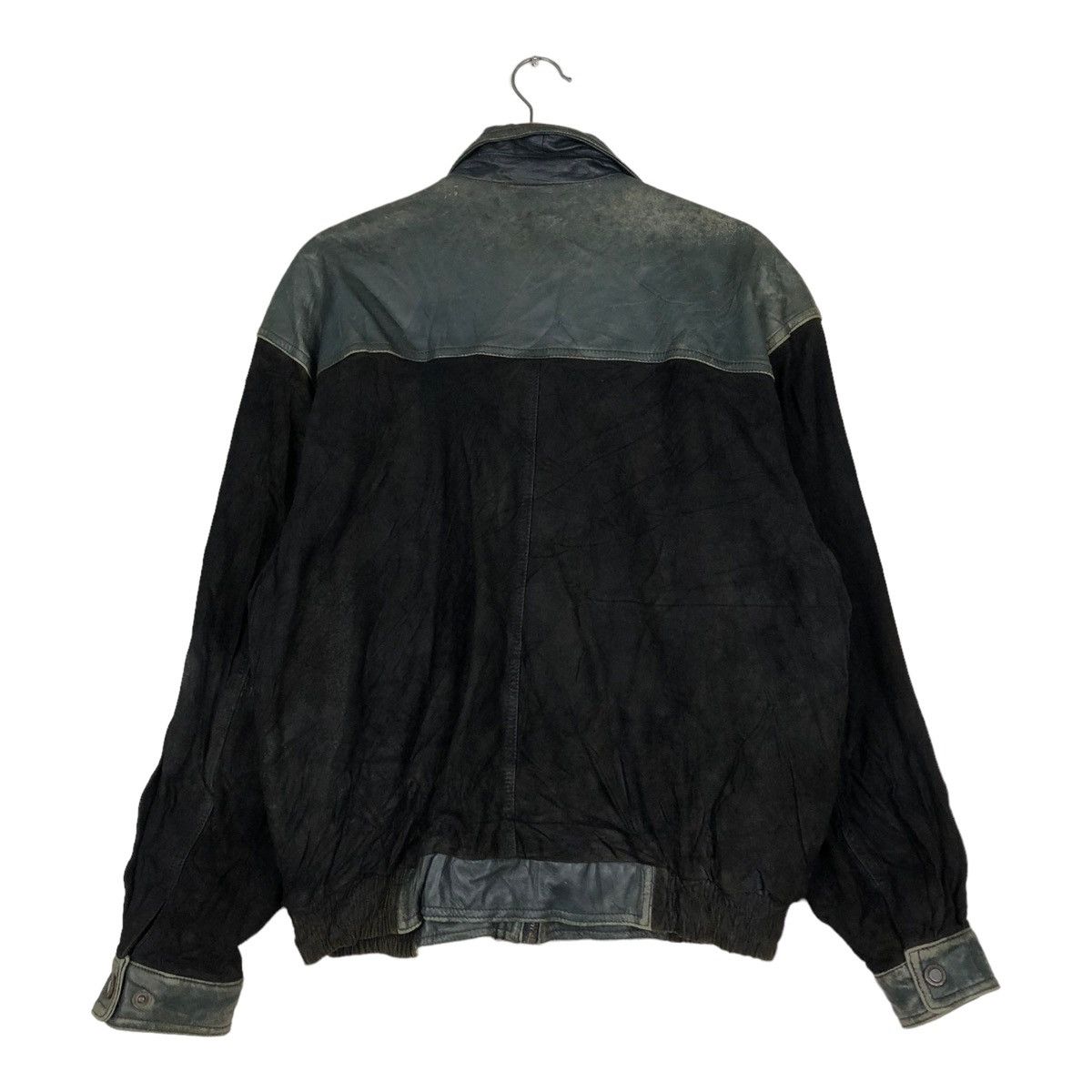 Japanese Brand 🔥VINTAGE BIKER GENUINE LEATHER JACKET CARGO JAPAN MADE Size US L / EU 52-54 / 3 - 8 Thumbnail