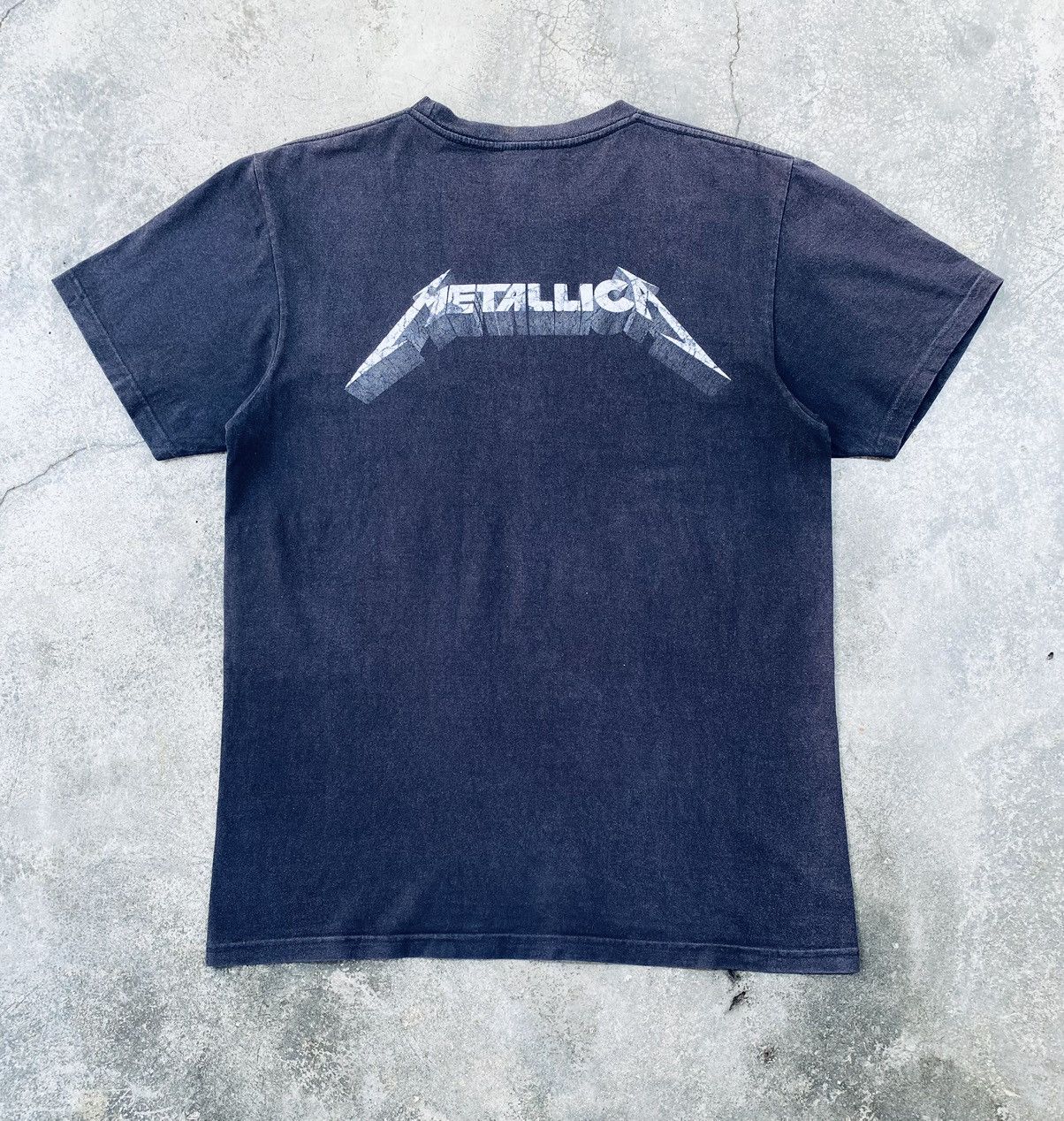 Band Tees Vintage Metalicca Master Of Puppets Band Distressed Tees Size US L / EU 52-54 / 3 - 2 Thumbnail