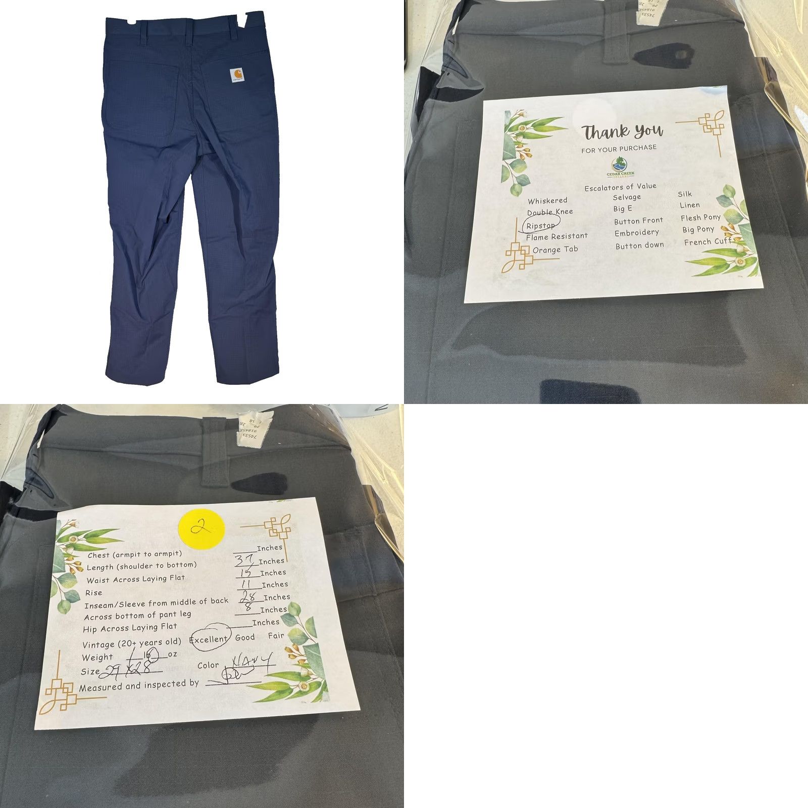 Carhartt VINTAGE none Size US 29 - 9 Thumbnail
